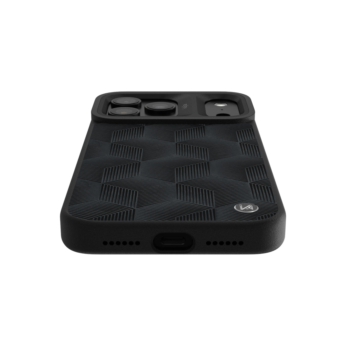 Splendid Series Collection - 3D Cube Pattern Back Case for iPhone 18 (MagSafe Compatible)