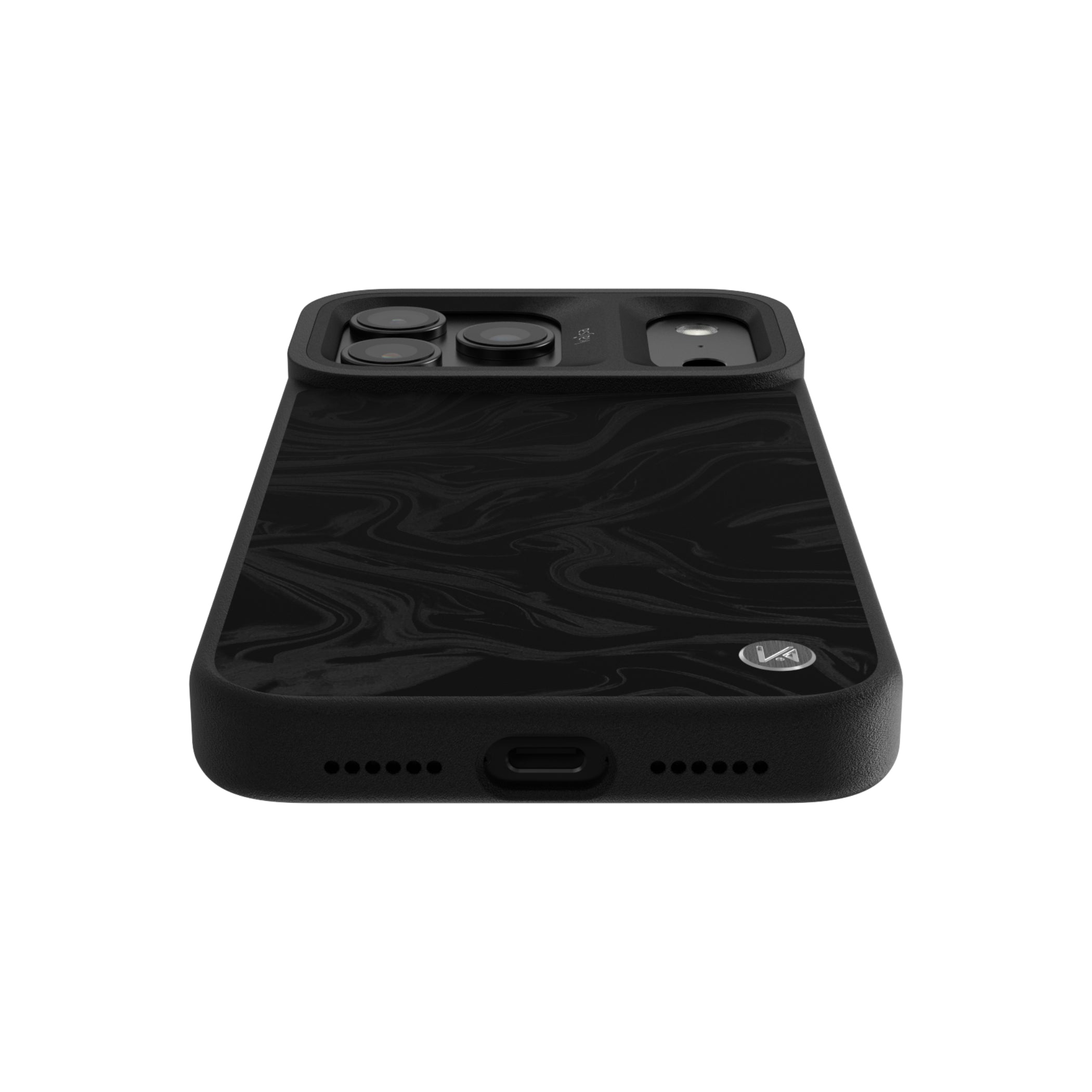 Glamorous Collection - Fluid Art Pattern Back Case for iPhone 18 (MagSafe Compatible)