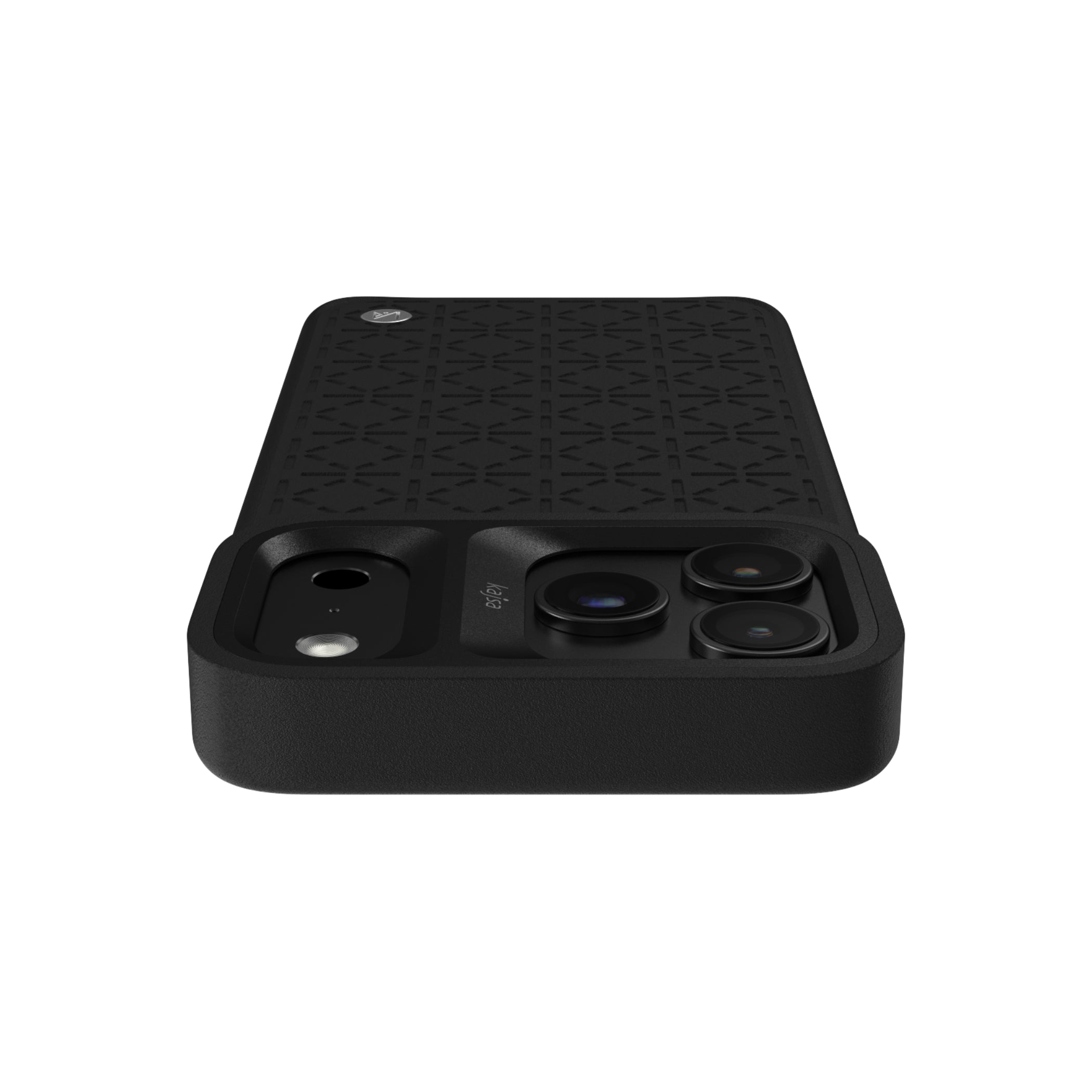 Briquette Collection - Diamond Pattern Back Case for iPhone 18 (MagSafe Compatible)