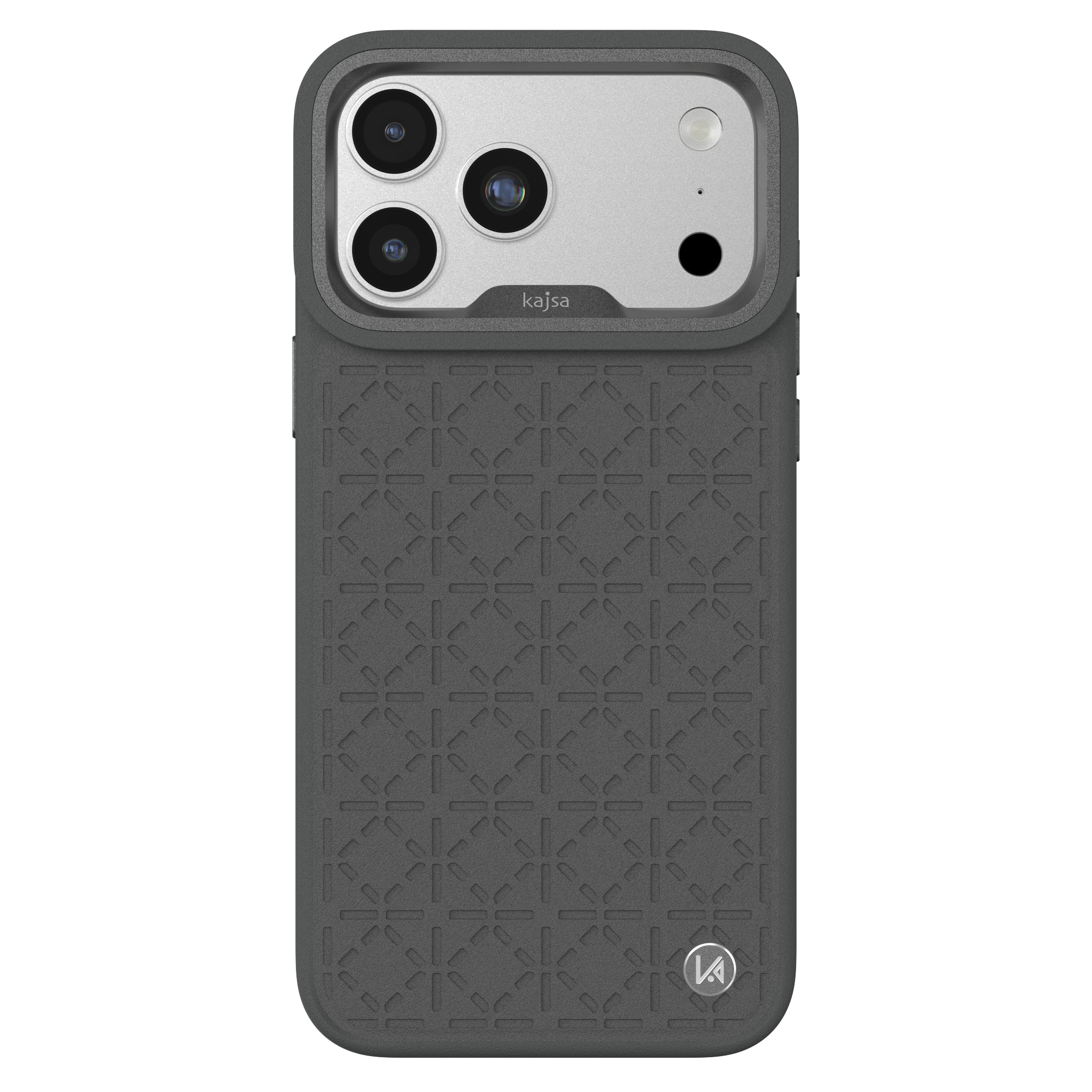 Briquette Collection - Diamond Pattern Back Case for iPhone 18 (MagSafe Compatible)