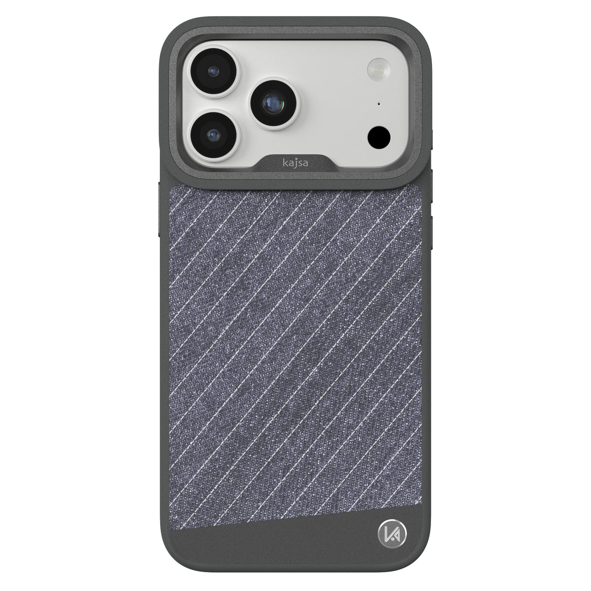 Denim Collection - Stripe Gentleman Back Case for iPhone 18 (MagSafe Compatible)