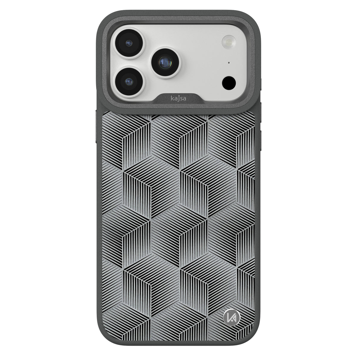Splendid Series Collection - 3D Cube Pattern Back Case for iPhone 18 (MagSafe Compatible)