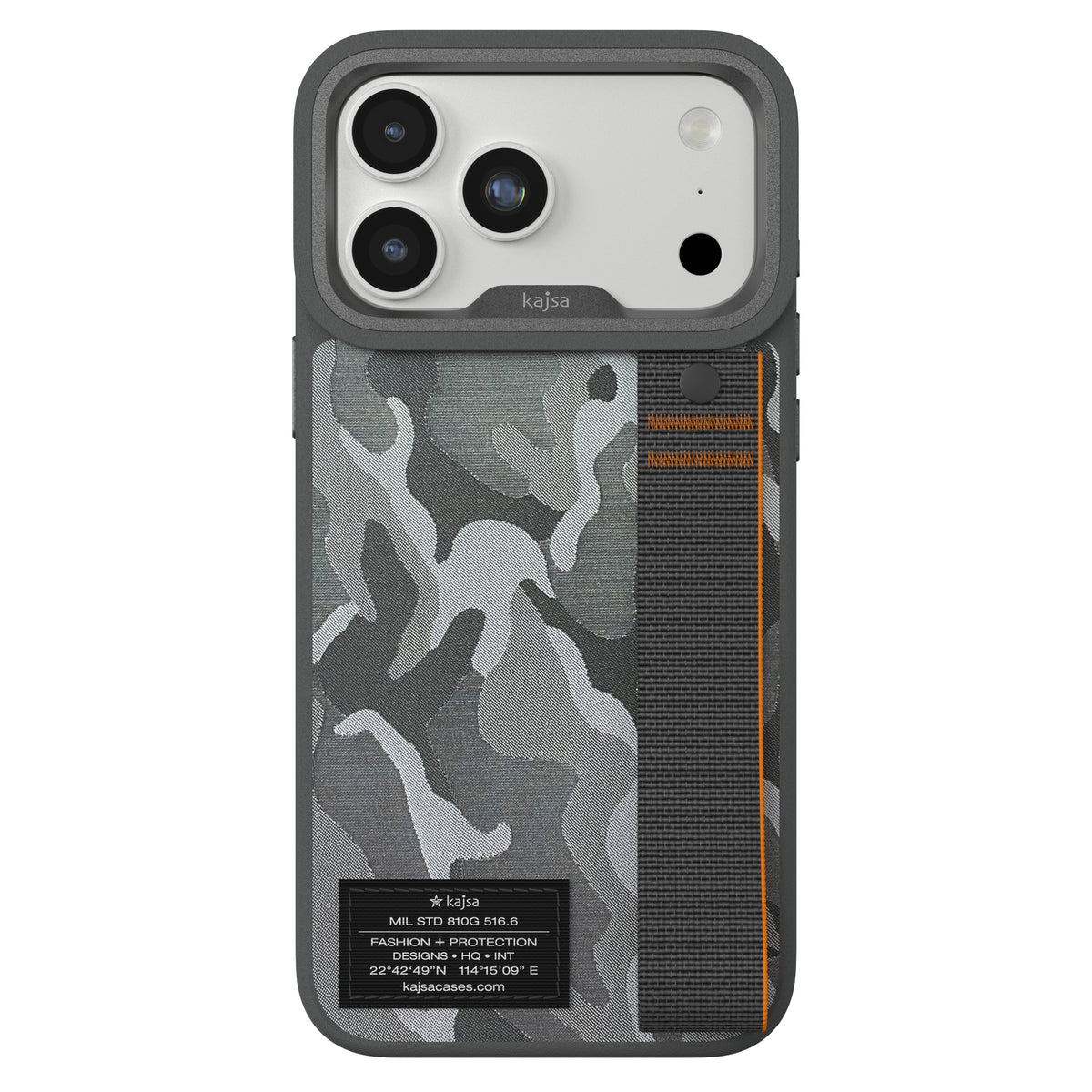 Outdoor Collection - Camo Satin Back Case for iPhone 18 (MagSafe Compatible)