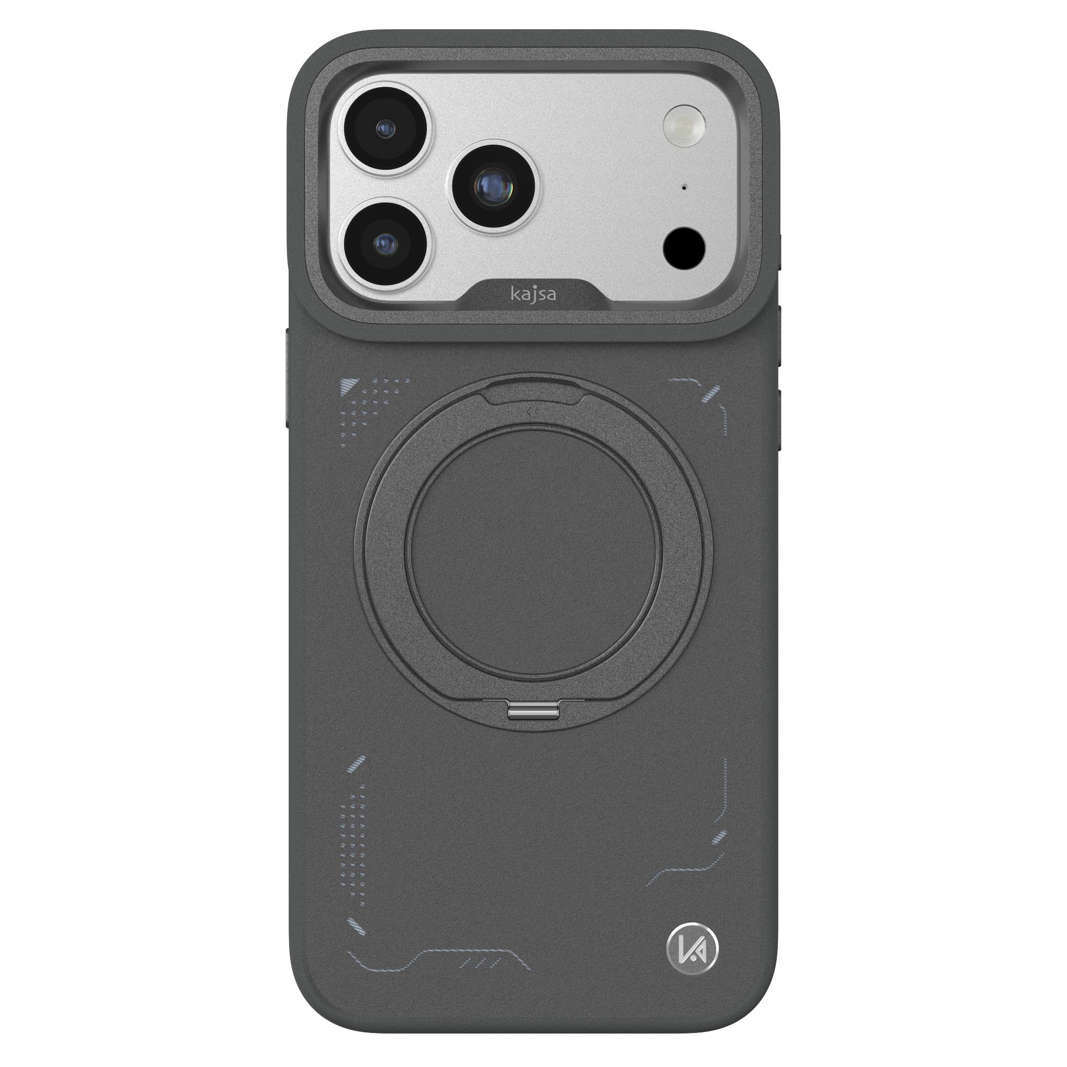 GeoRing Collection - Circuit Back Case for iPhone 18 (MagSafe Compatible)
