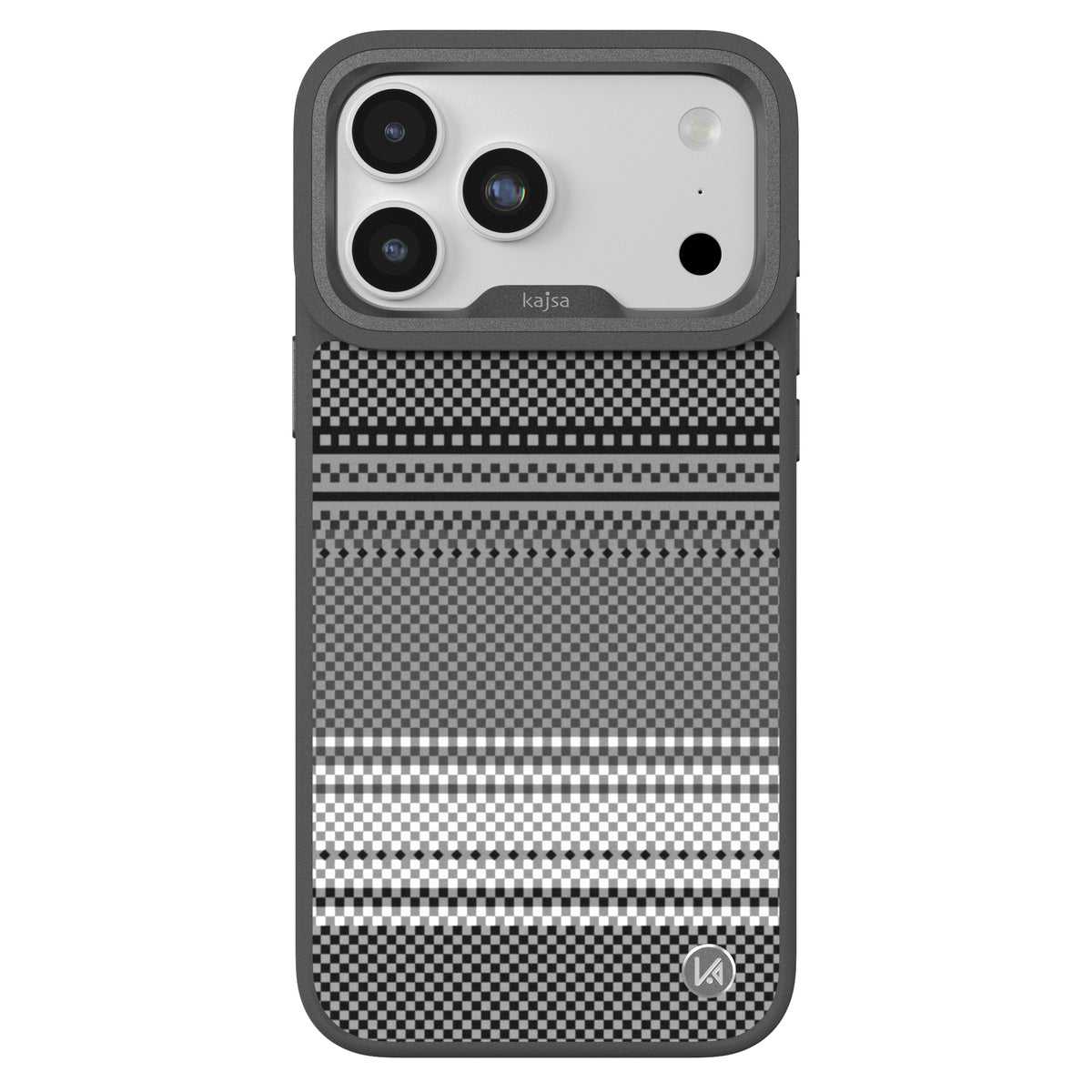 Resort Collection - Gradient Stripe Pattern Back Case for iPhone 18 (MagSafe Compatible)