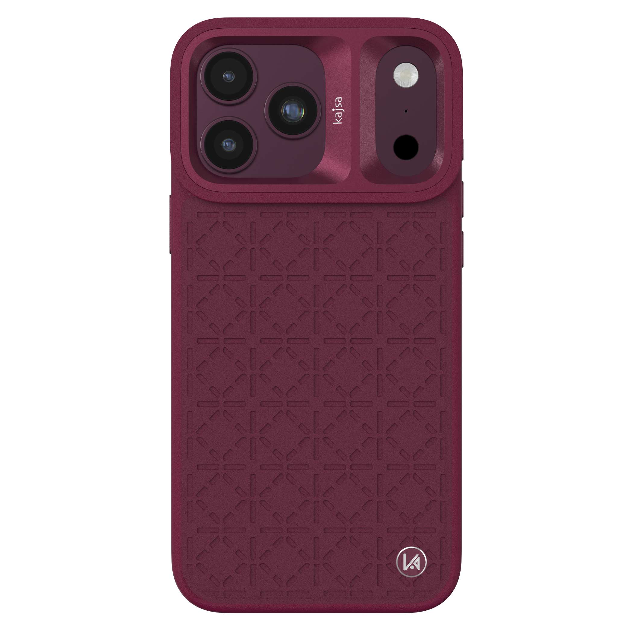 Briquette Collection - Diamond Pattern Back Case for iPhone 18 (MagSafe Compatible)