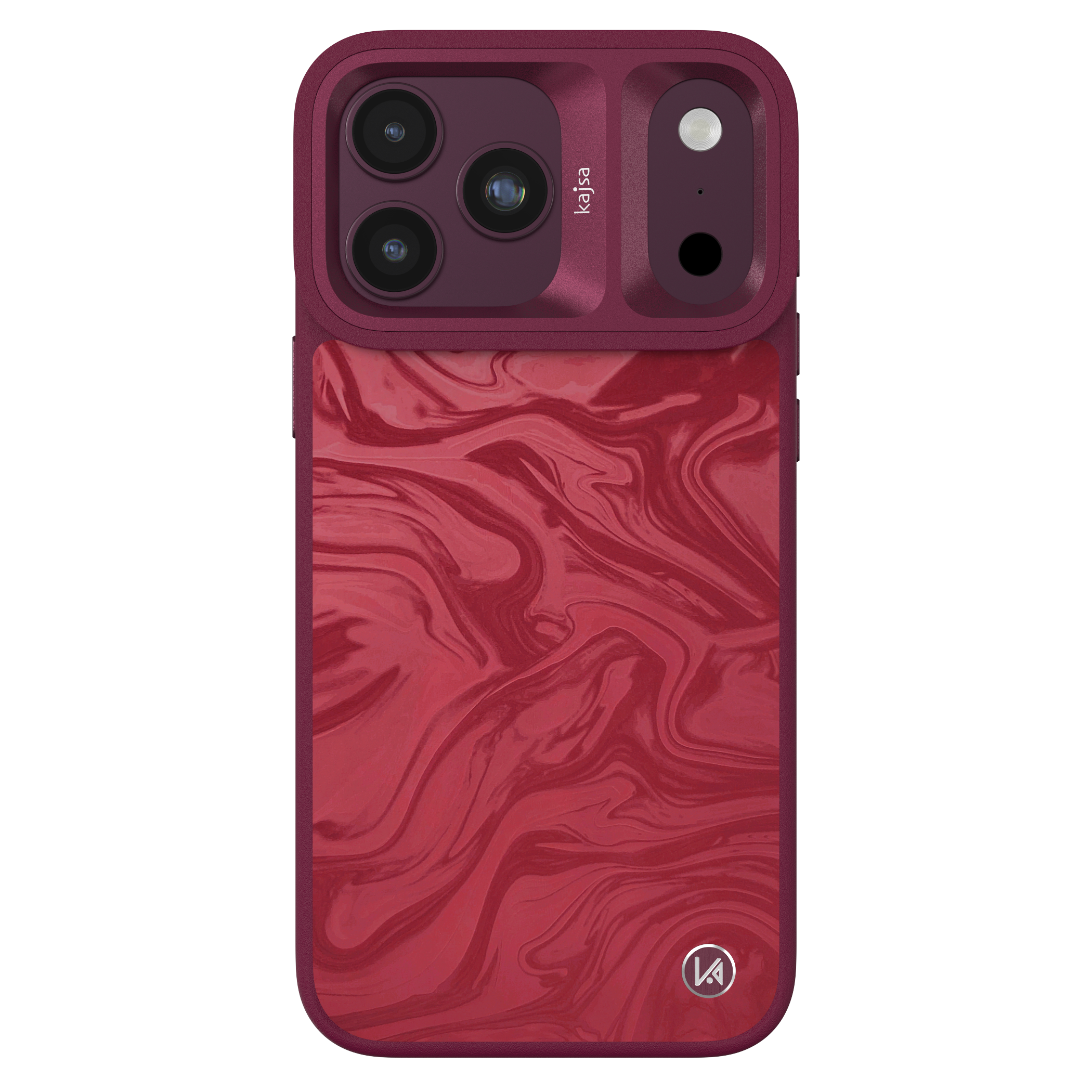 Glamorous Collection - Fluid Art Pattern Back Case for iPhone 18 (MagSafe Compatible)