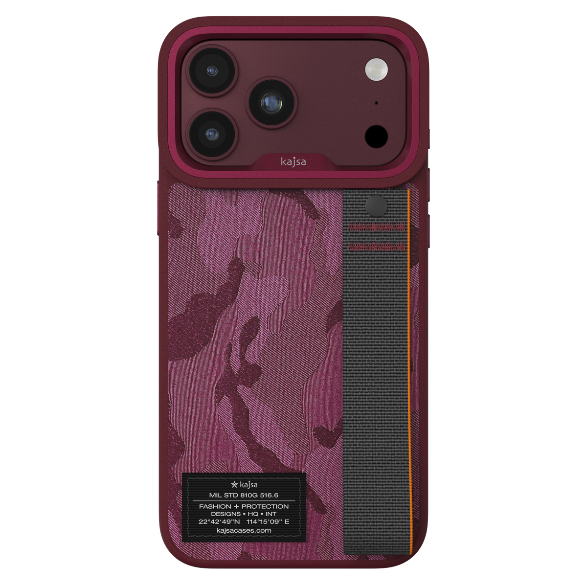 Outdoor Collection - Camo Satin Back Case for iPhone 18 (MagSafe Compatible)