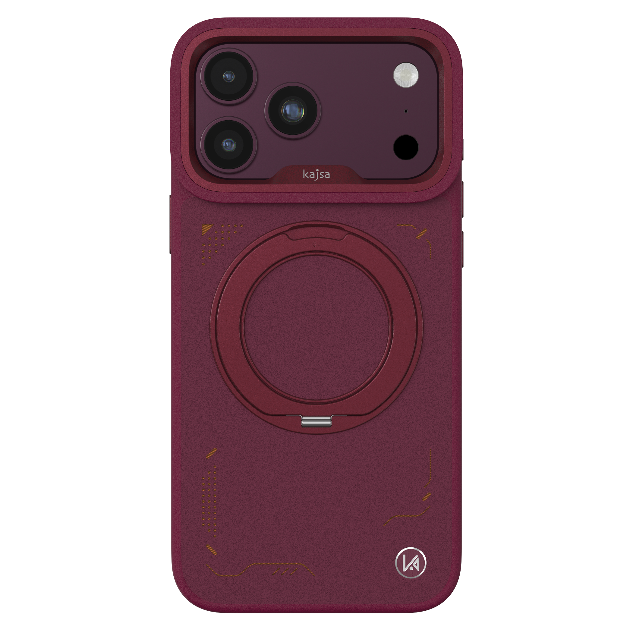 GeoRing Collection - Circuit Back Case for iPhone 18 (MagSafe Compatible)