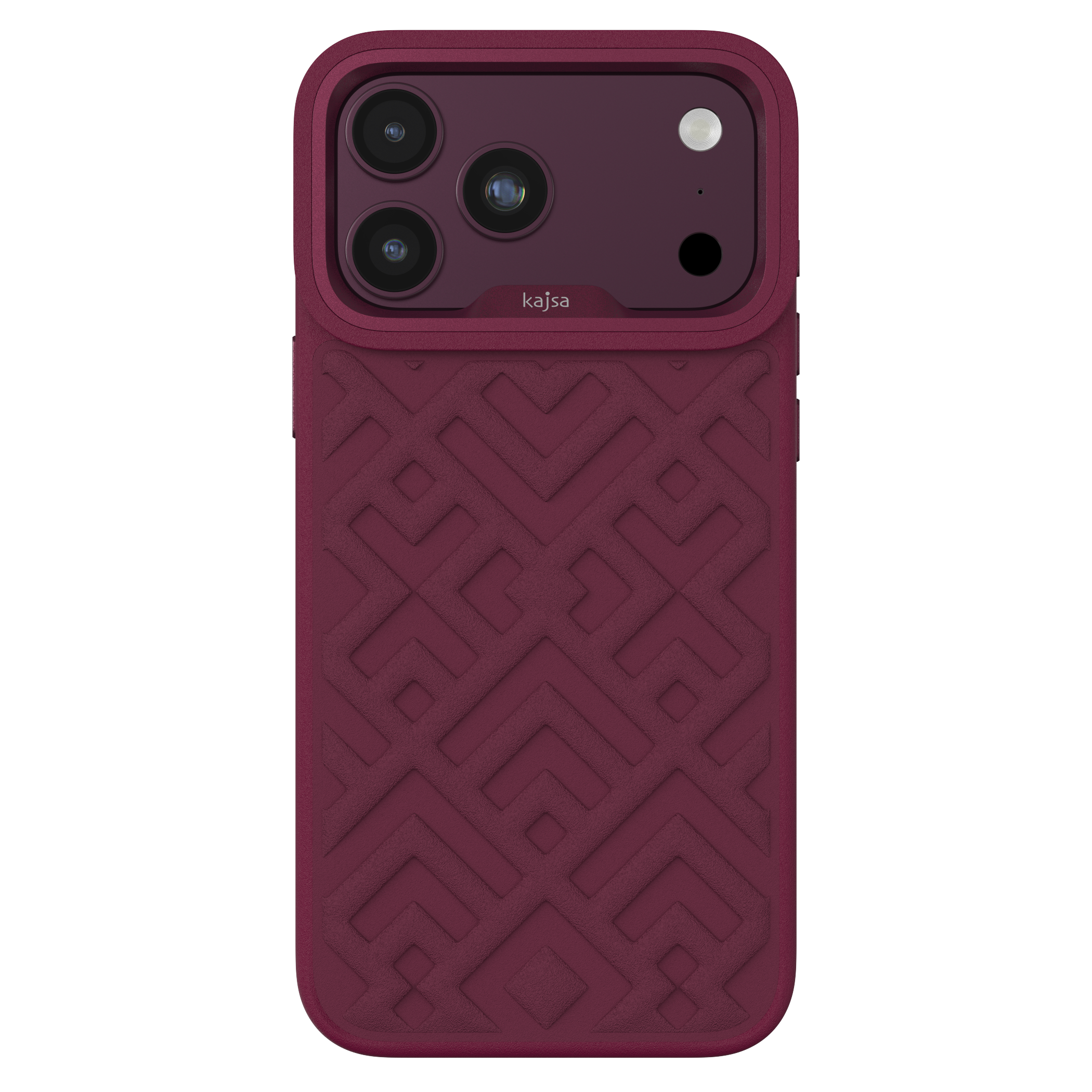 Briquette Collection - Rhombus Back Case for iPhone 18 (MagSafe Compatible)