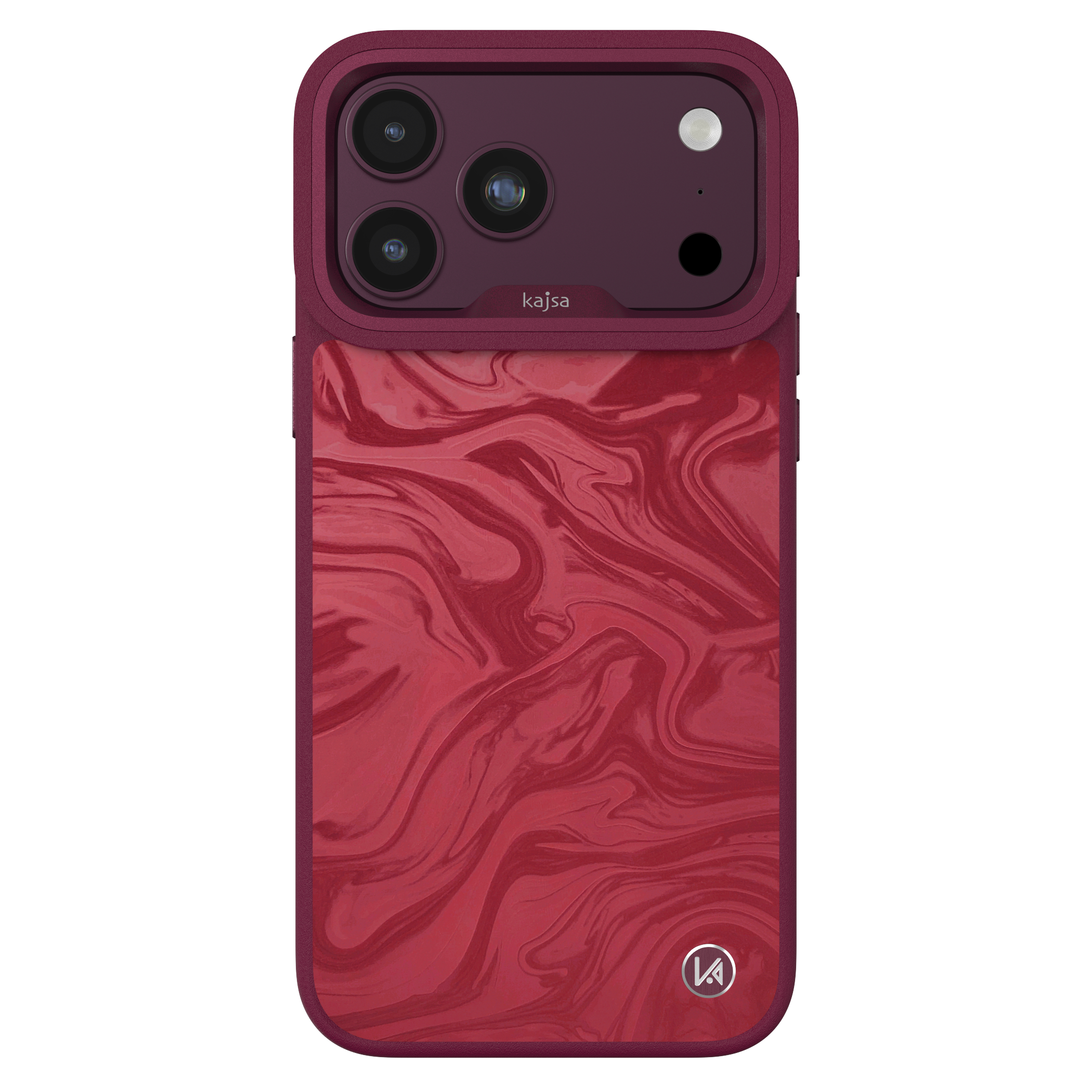 Glamorous Collection - Fluid Art Pattern Back Case for iPhone 18 (MagSafe Compatible)
