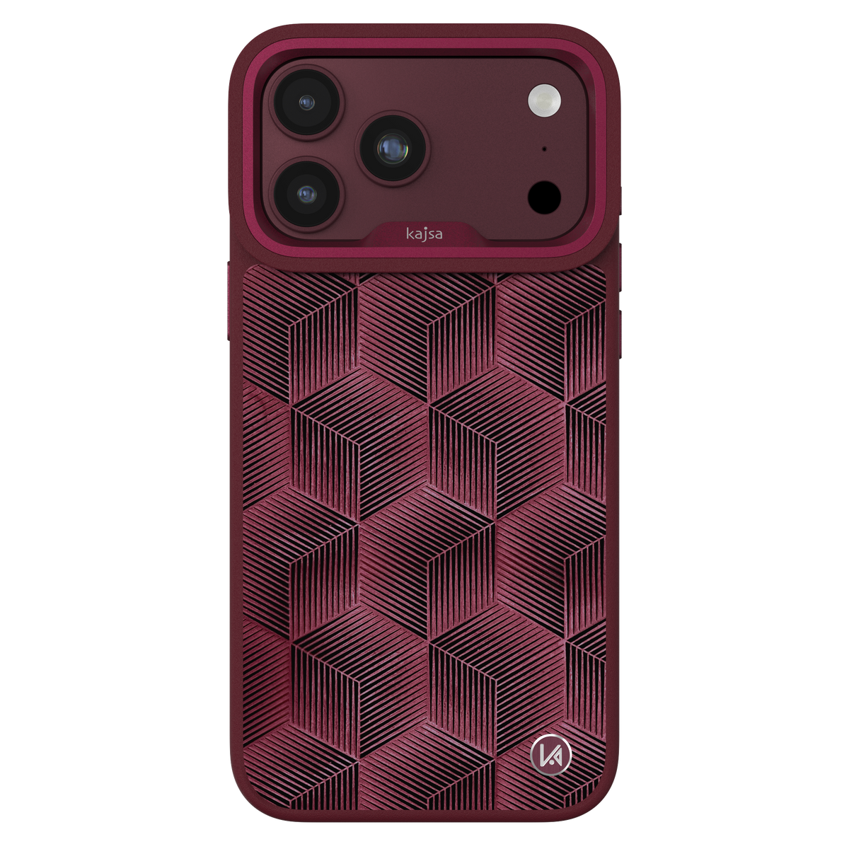 Splendid Series Collection - 3D Cube Pattern Back Case for iPhone 18 (MagSafe Compatible)