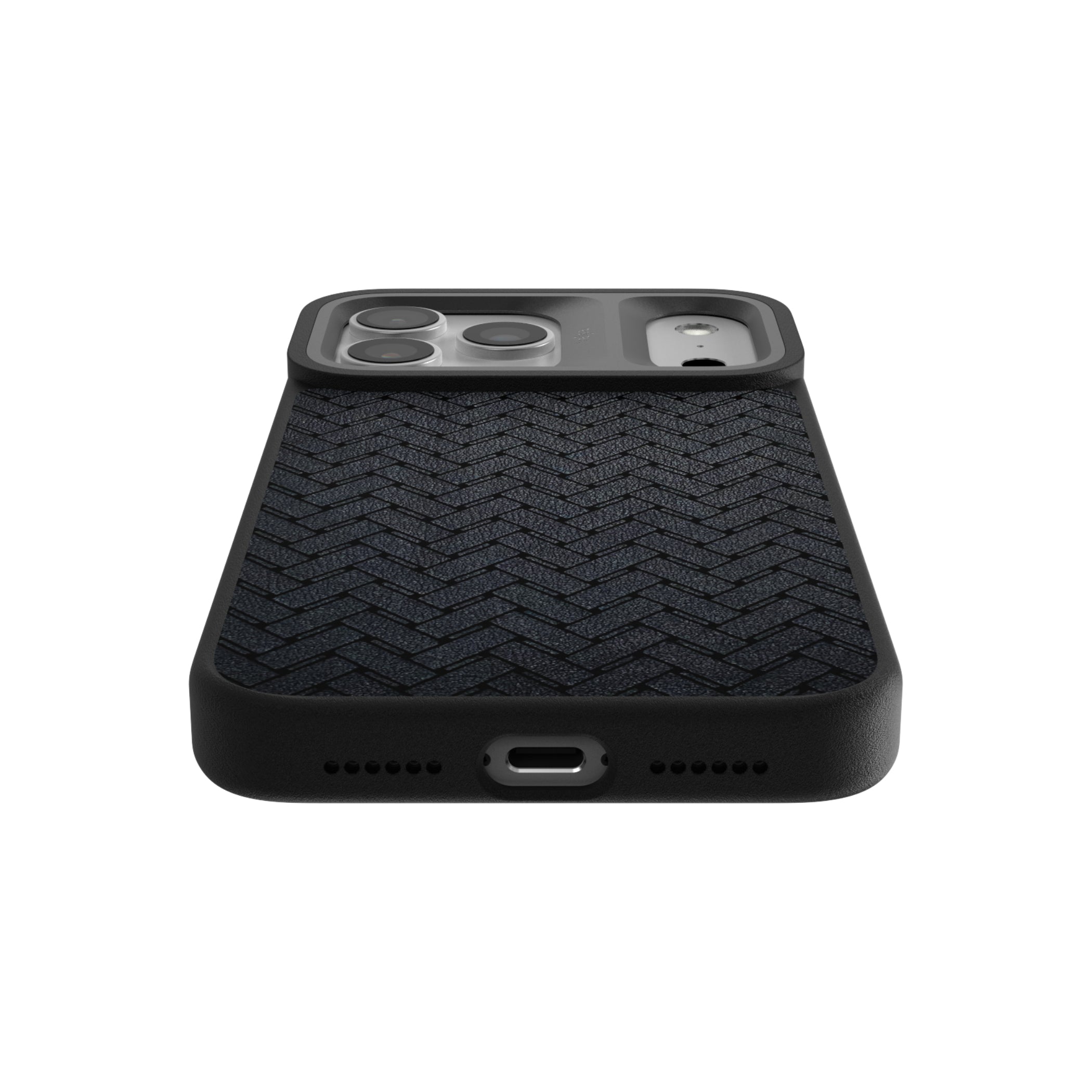 Genuine Leather Dark Series II Back Case for iPhone 17 (MagSafe Compatible)