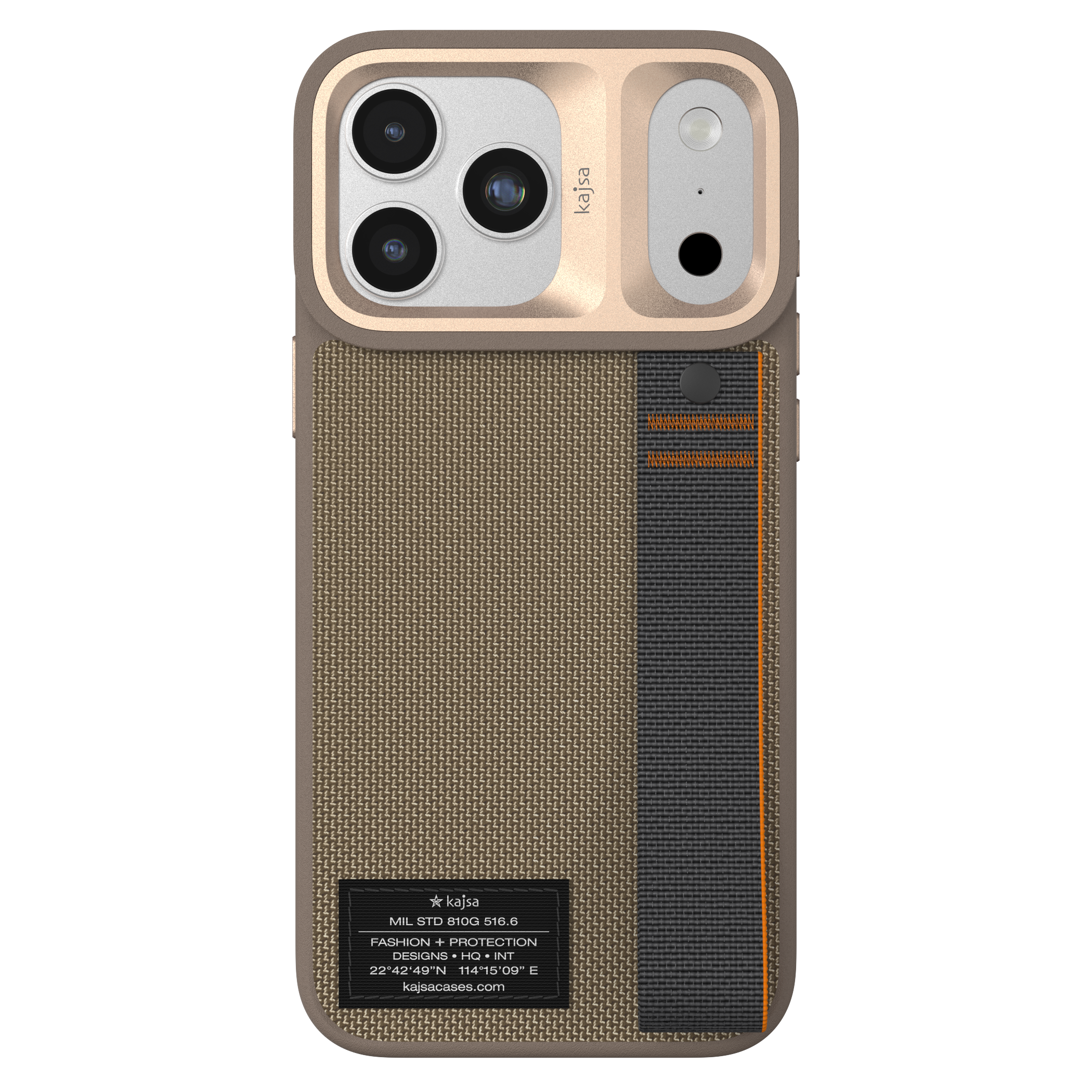 Military Collection - Straps Back Case for iPhone 17 (MagSafe Compatible)