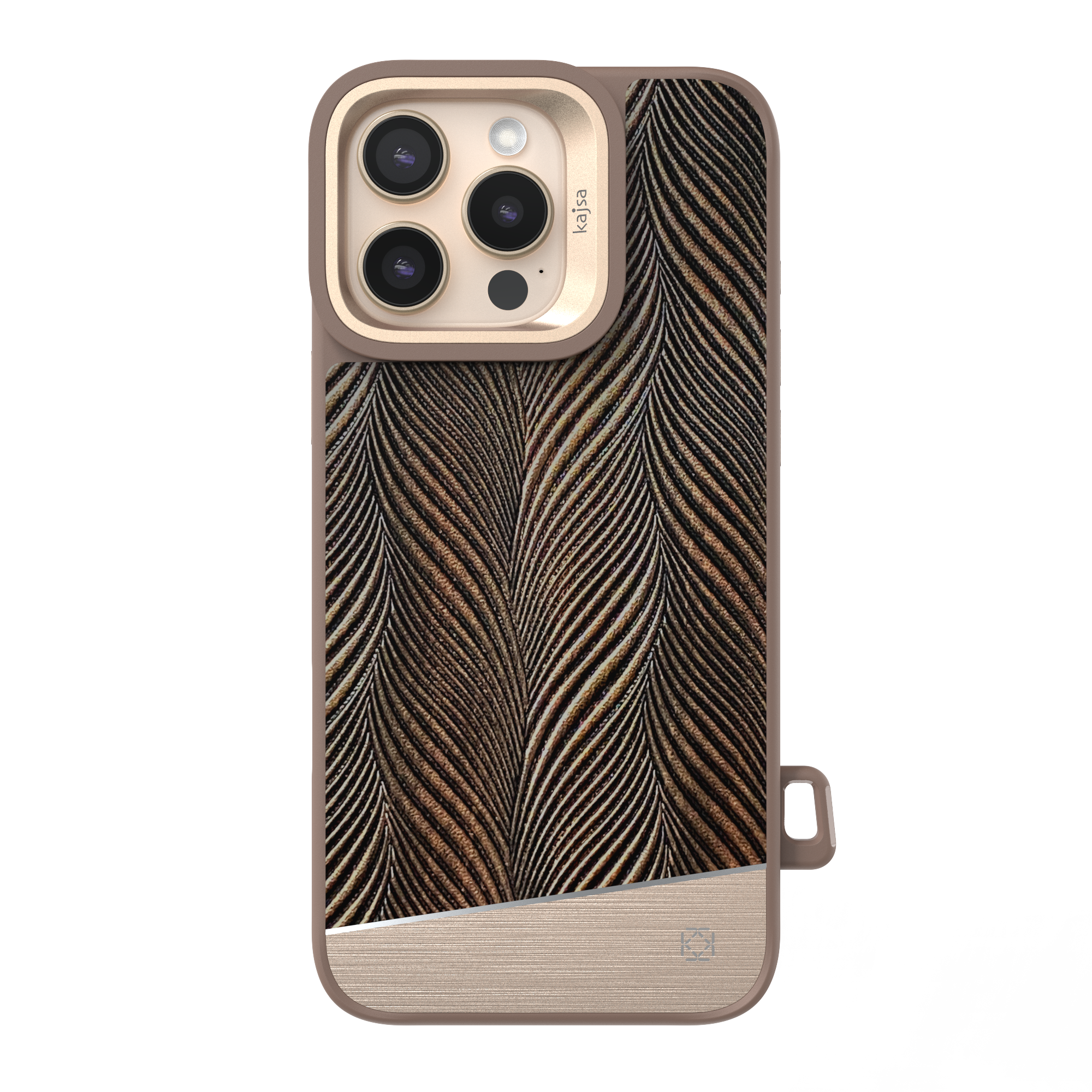 Glamorous Collection - Metallic Herringbone Back Case for iPhone 16 (MagSafe Compatible)-Phone Case-kajsa-phone case - phone cases- phone cover- iphone cover- iphone case- iphone cases- leather case- leather cases- DIYCASE - custom case - leather cover - hand strap case - croco pattern case - snake pattern case - carbon fiber phone case - phone case brand - unique phone case - high quality - phone case brand - protective case - buy phone case hong kong - online buy phone case - iphone‎手機殼 - 客製化手機殼 - samsung