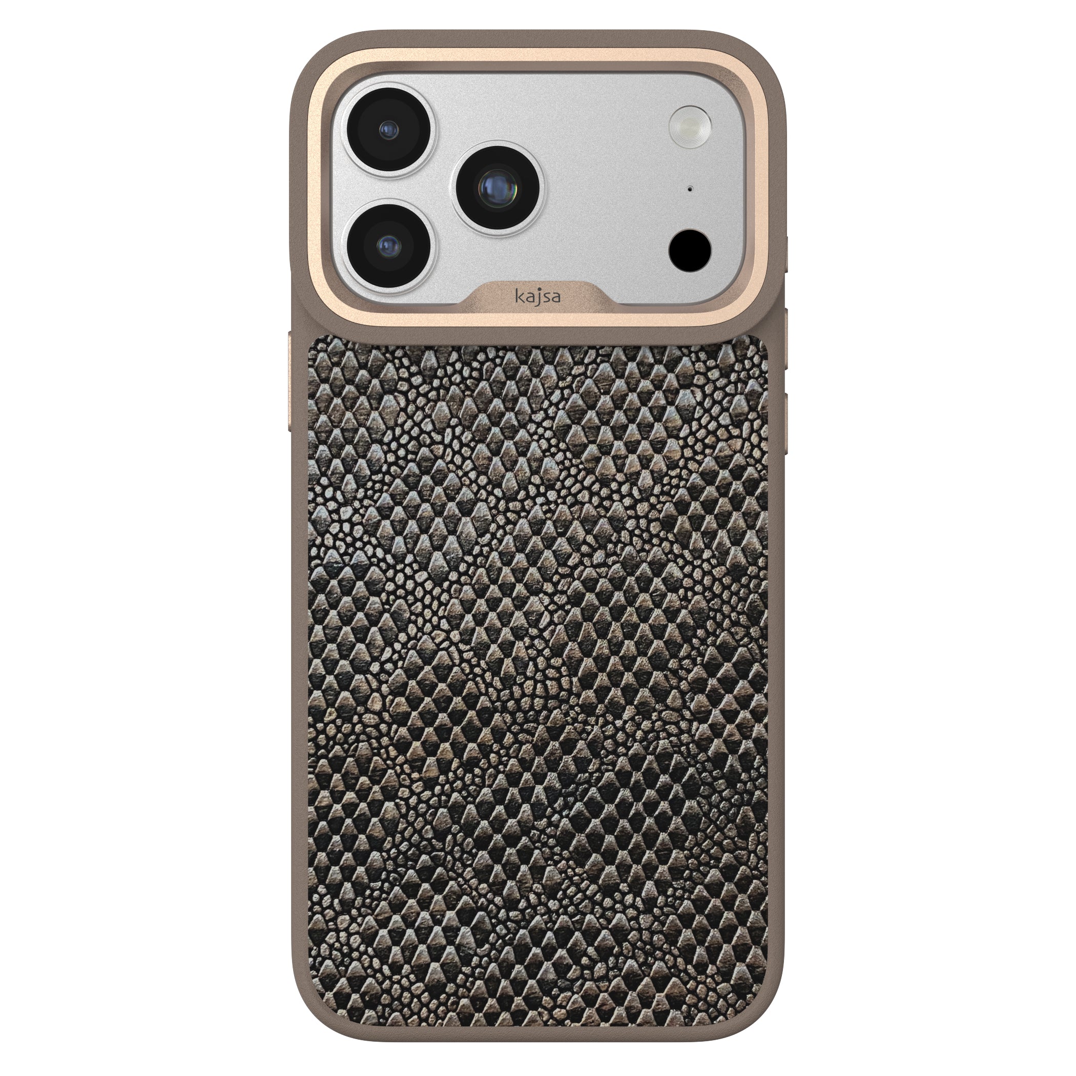 Glamorous Collection - Complex Lizard Back Case for iPhone 17 (MagSafe Compatible)