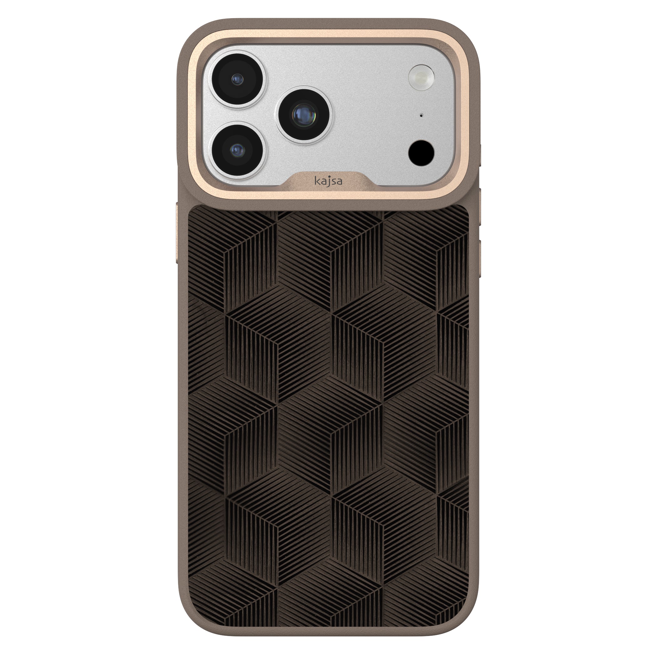 Splendid Series Collection - 3D Cube Pattern Back Case for iPhone 17 (MagSafe Compatible)