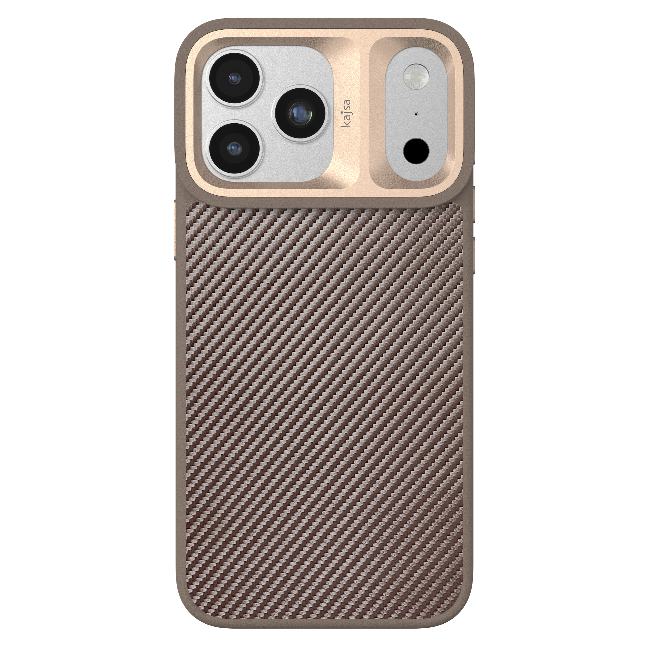 Glamorous Collection - Straw Mat Pattern Back Case for iPhone 17 (MagSafe Compatible)