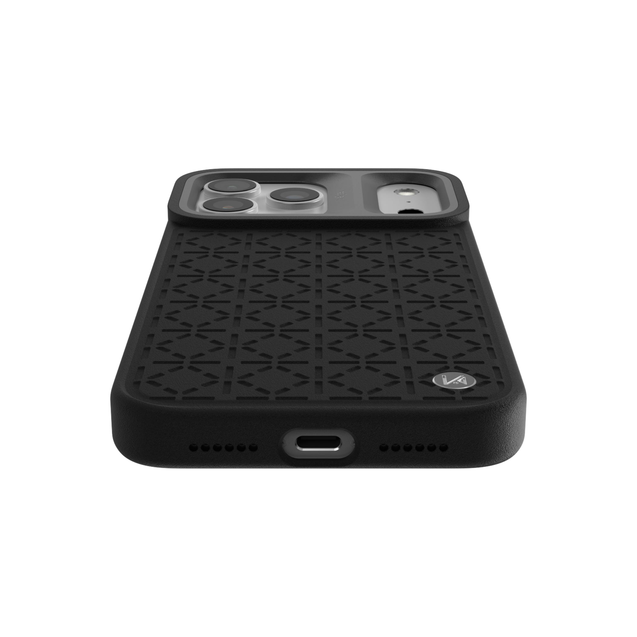 Briquette Collection - Diamond Pattern Back Case for iPhone 17 (MagSafe Compatible)