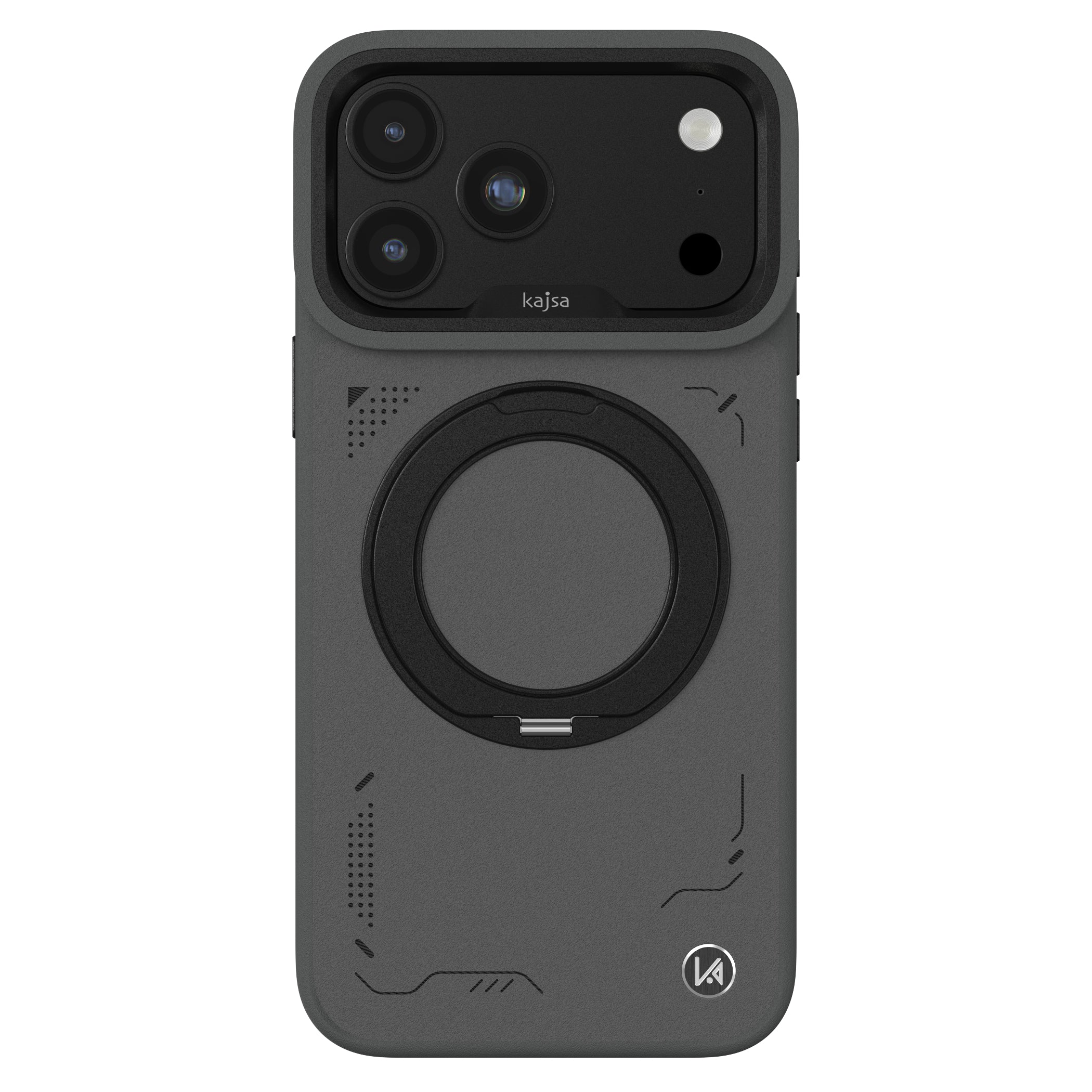 GeoRing Collection - Circuit Back Case for iPhone 18 (MagSafe Compatible)