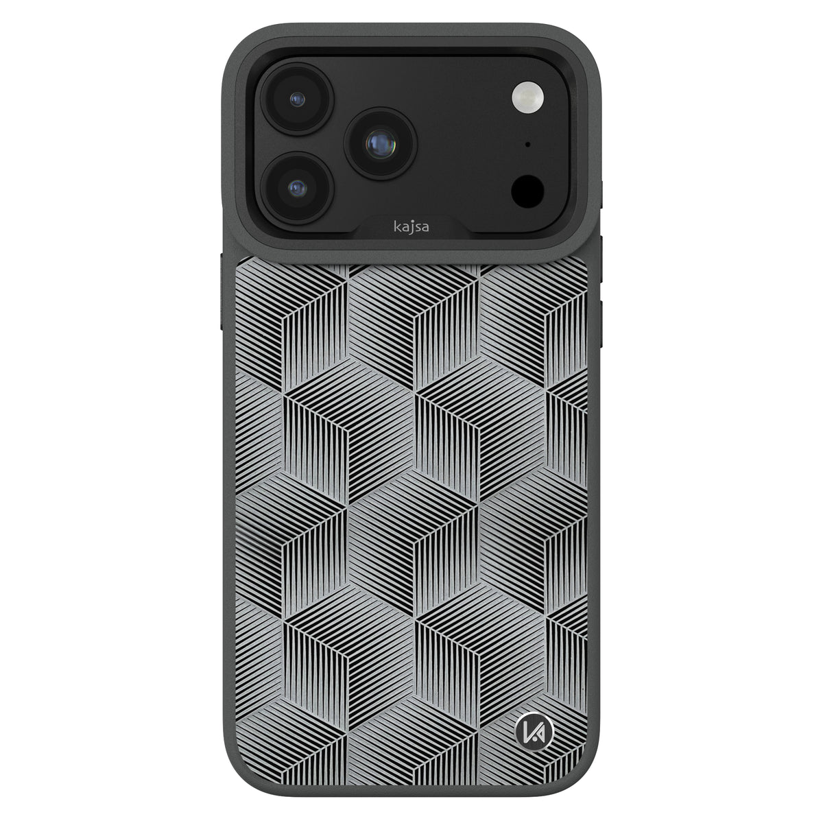 Splendid Series Collection - 3D Cube Pattern Back Case for iPhone 18 (MagSafe Compatible)