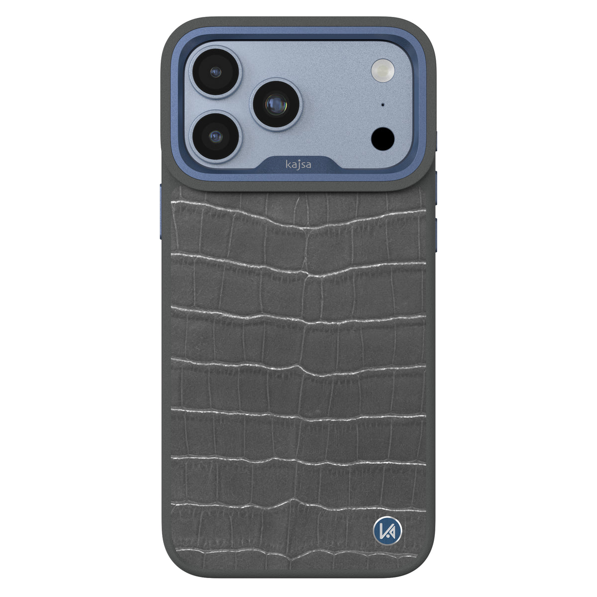 Neo Classic Collection - Genuine Croco Pattern Leather Back Case for iPhone 18 (MagSafe Compatible)