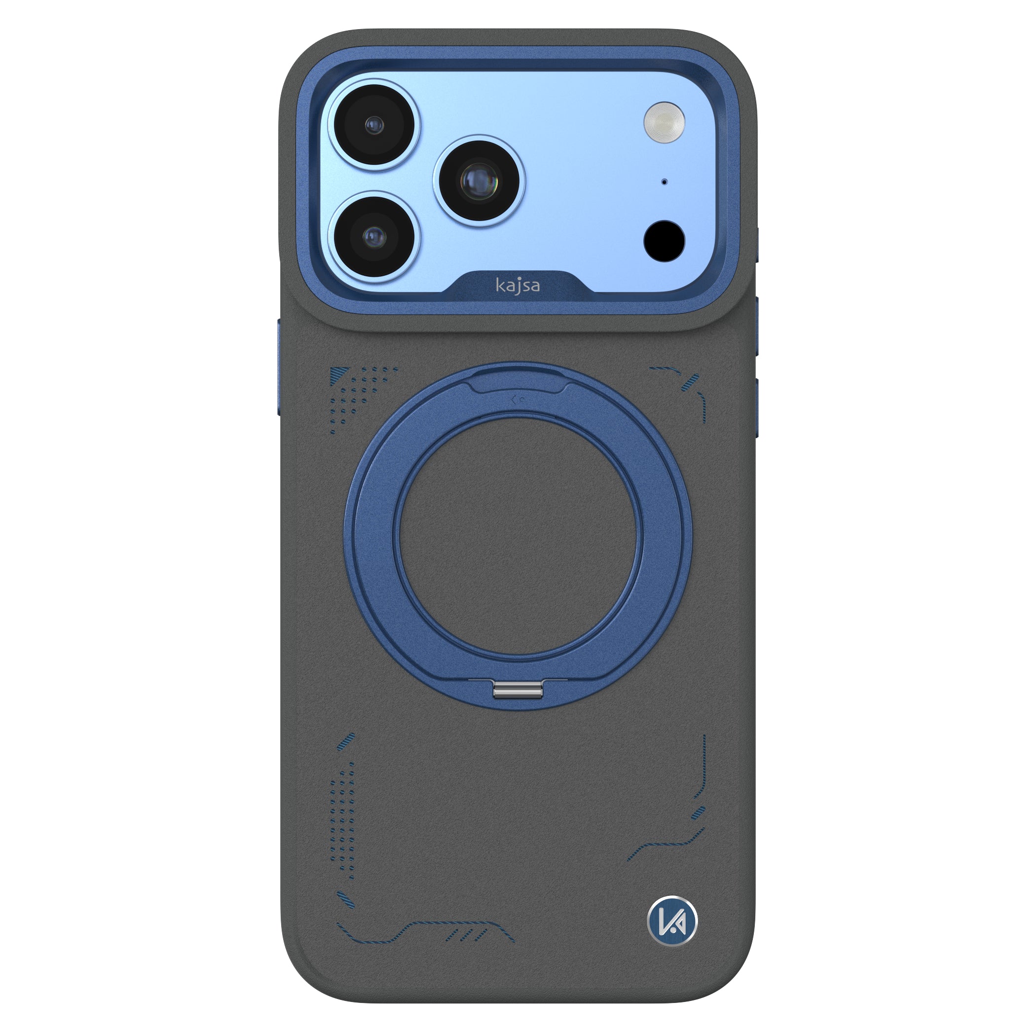 GeoRing Collection - Circuit Back Case for iPhone 18 (MagSafe Compatible)