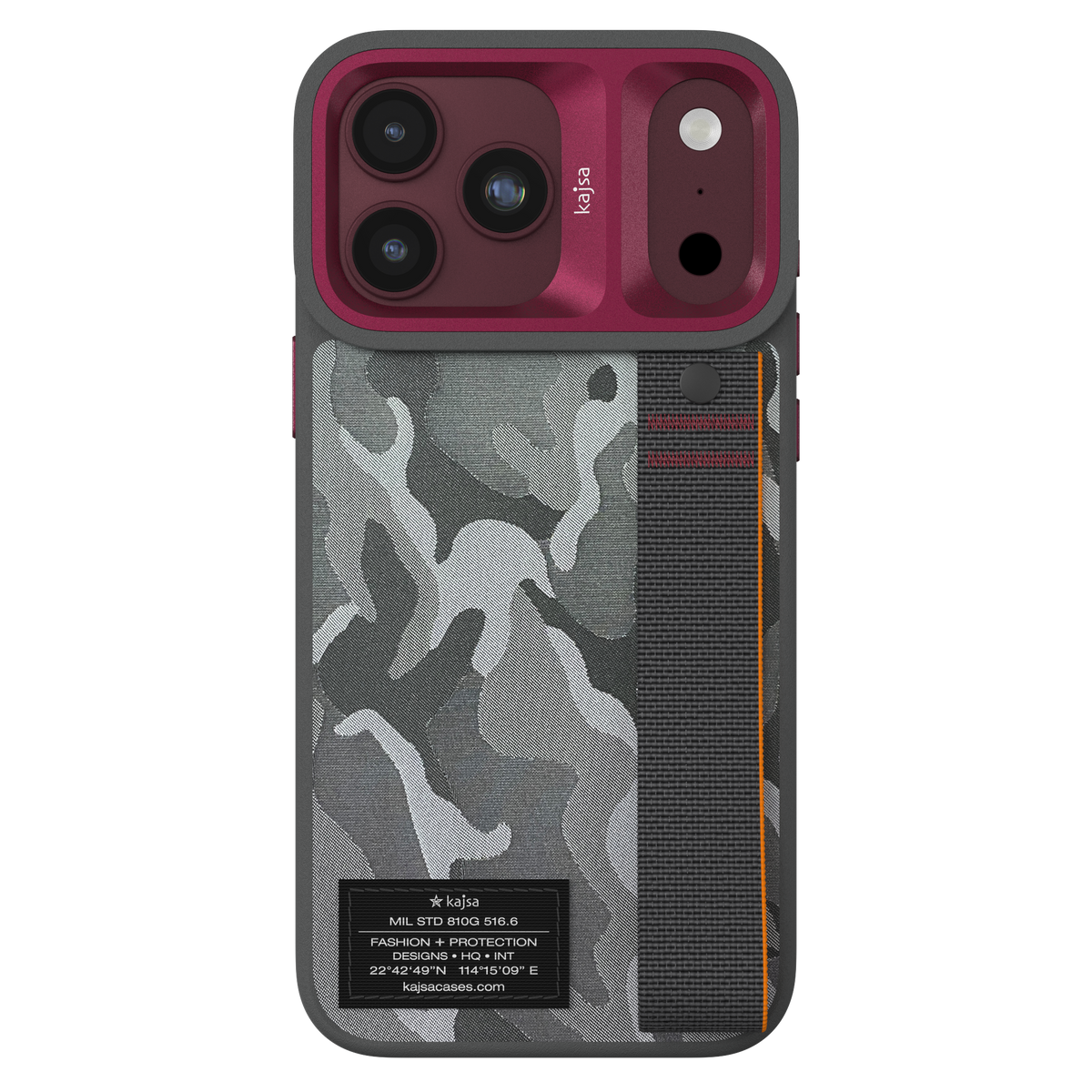 Outdoor Collection - Camo Satin Back Case for iPhone 18 (MagSafe Compatible)
