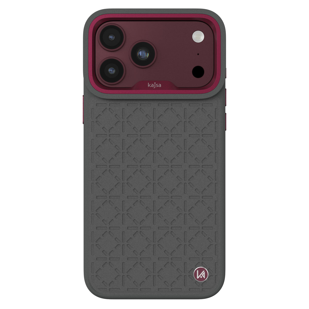 Briquette Collection - Diamond Pattern Back Case for iPhone 18 (MagSafe Compatible)