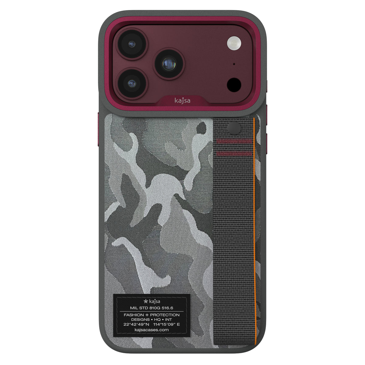 Outdoor Collection - Camo Satin Back Case for iPhone 18 (MagSafe Compatible)