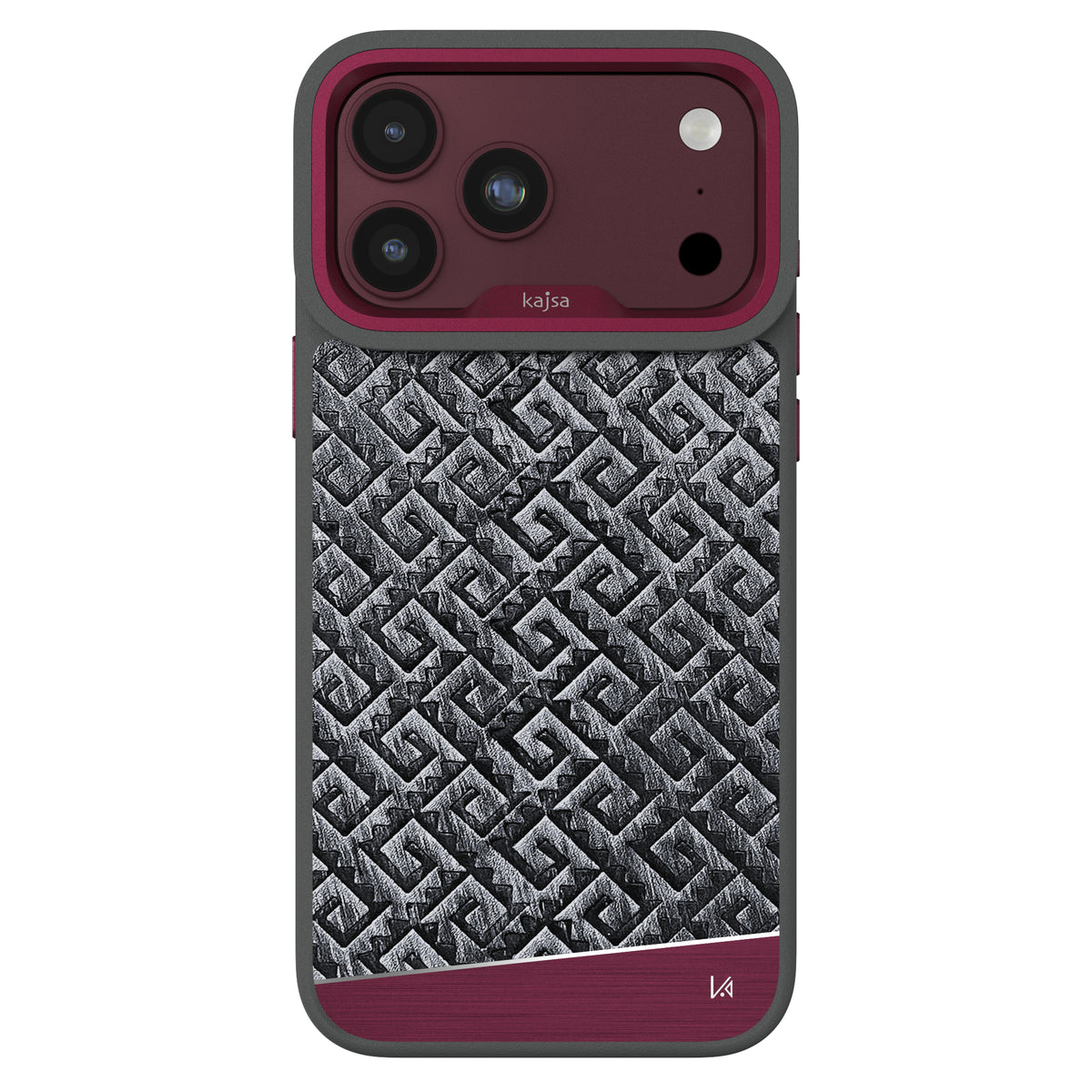 Glamorous Collection - Metallic Maze Back Case for iPhone 18 (MagSafe Compatible)
