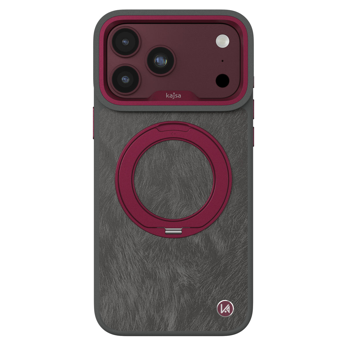 GeoRing Collection - Aurora Pattern Back Case for iPhone 18 (MagSafe Compatible)