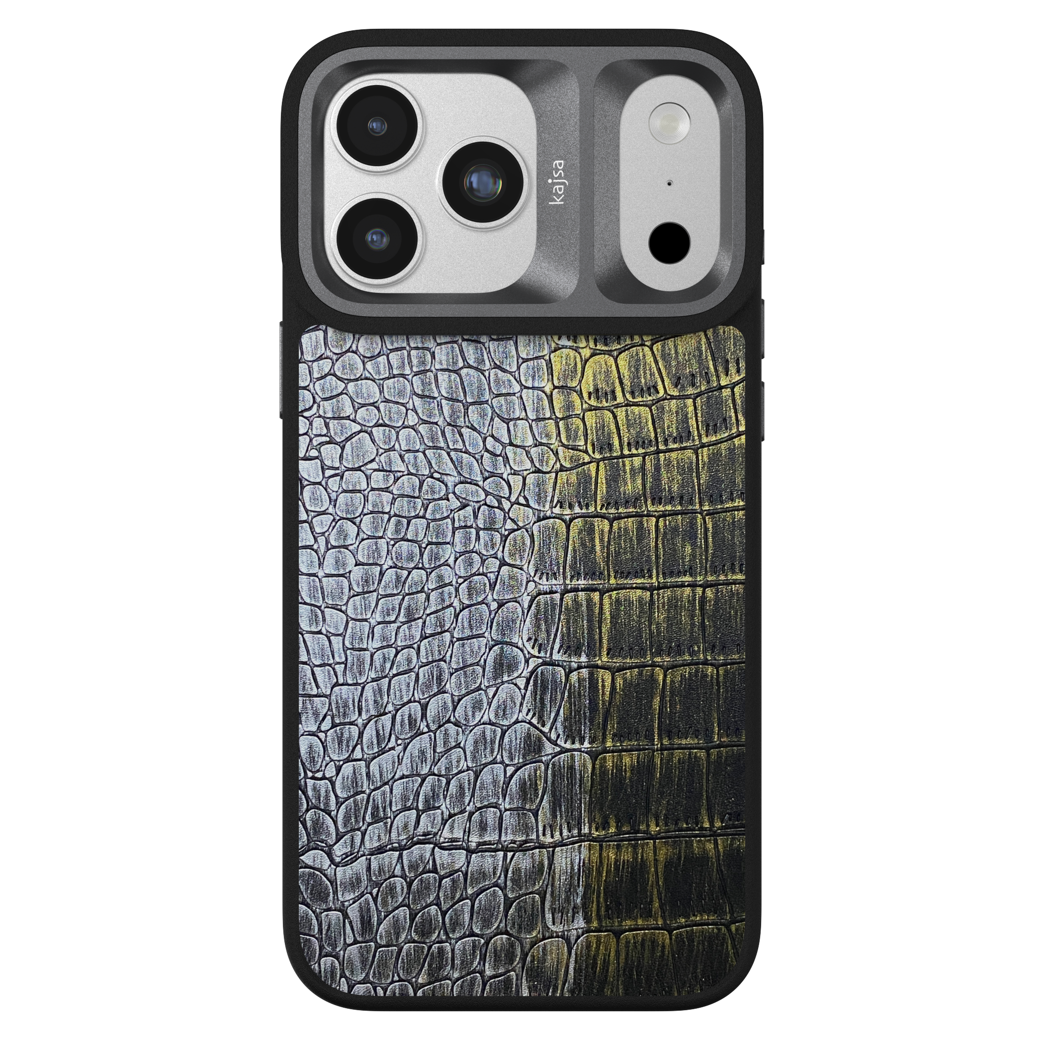 Glamorous Collection - Dual Snake Pattern Back Case for iPhone 17 (MagSafe Compatible)