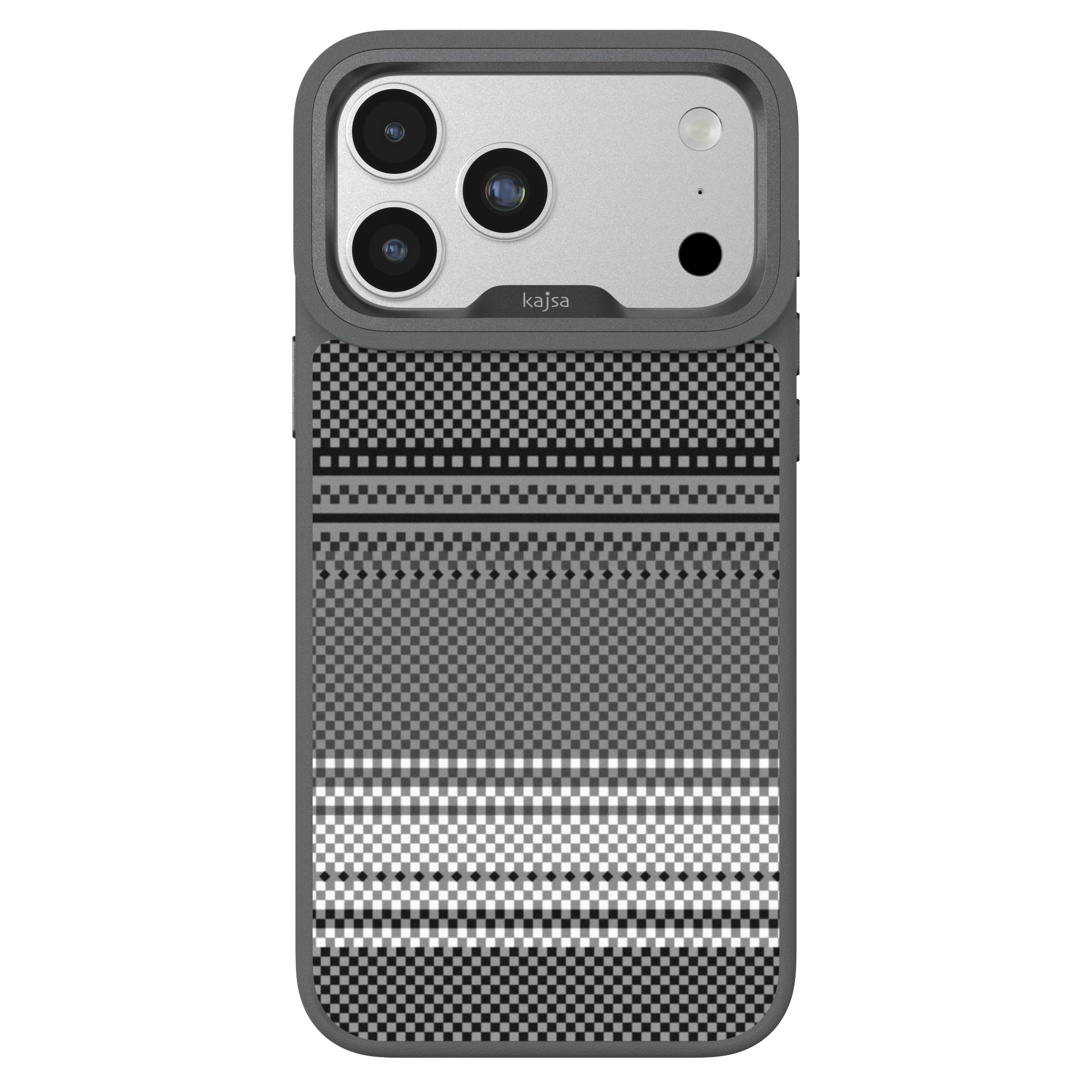 Resort Collection - Gradient Stripe Pattern Back Case for iPhone 17 (MagSafe Compatible)
