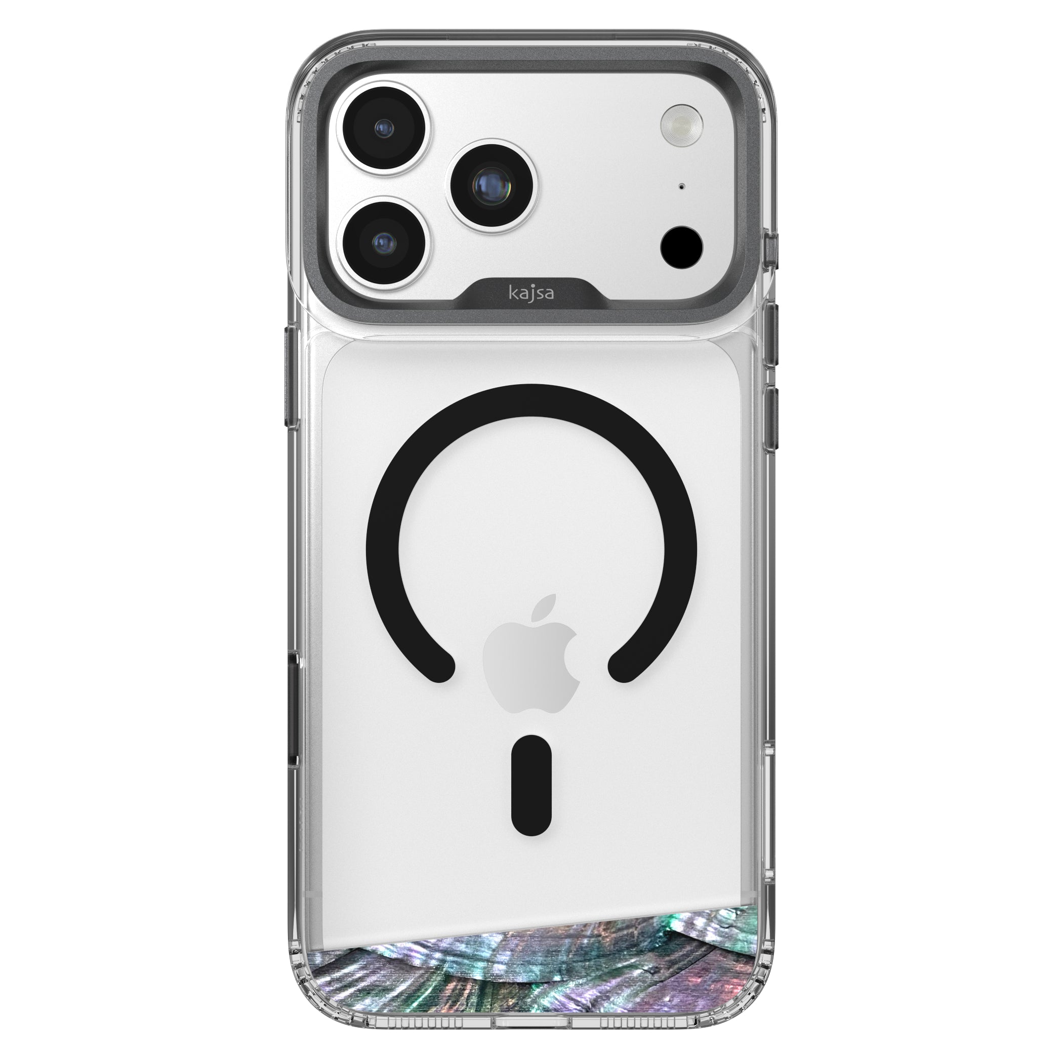 Trans-Shield Collection - Pearl Back Case for iPhone 17 (MagSafe Compatible)