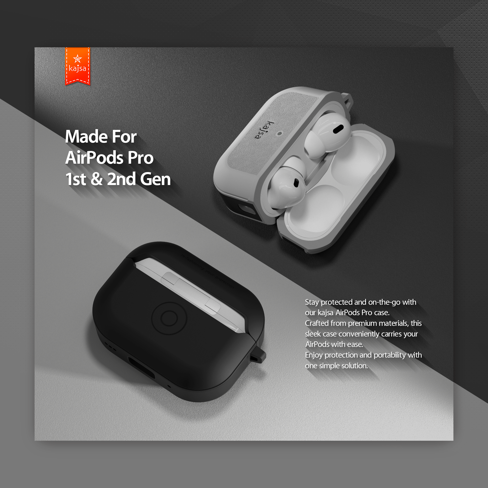 Luxe Ultra Shield AirPods Pro 2 Jacket