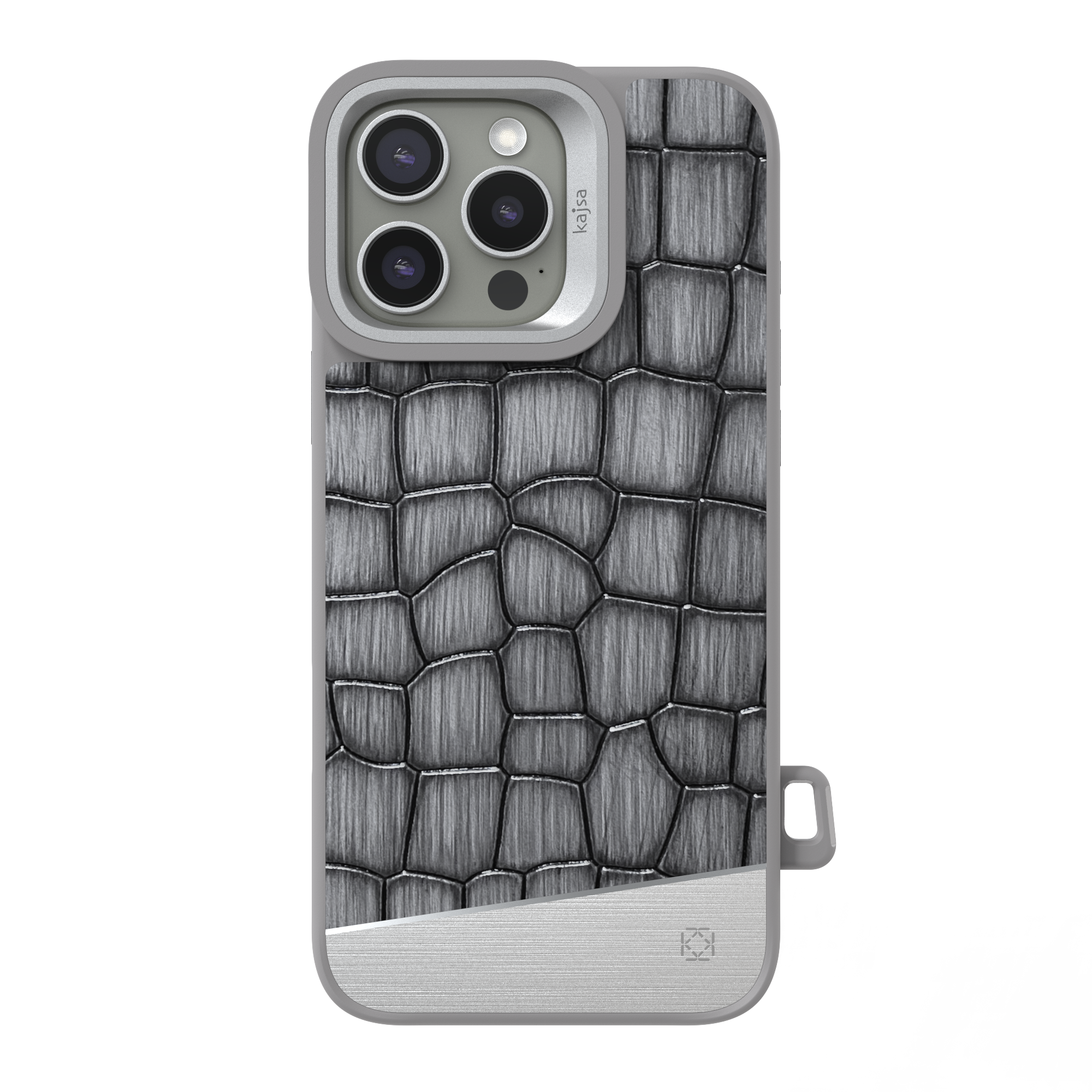 Glamorous Collection - Metallic Croco 2 Back Case for iPhone 16 (MagSafe Compatible)-Phone Case-kajsa-phone case - phone cases- phone cover- iphone cover- iphone case- iphone cases- leather case- leather cases- DIYCASE - custom case - leather cover - hand strap case - croco pattern case - snake pattern case - carbon fiber phone case - phone case brand - unique phone case - high quality - phone case brand - protective case - buy phone case hong kong - online buy phone case - iphone‎手機殼 - 客製化手機殼 - samsung ‎手機