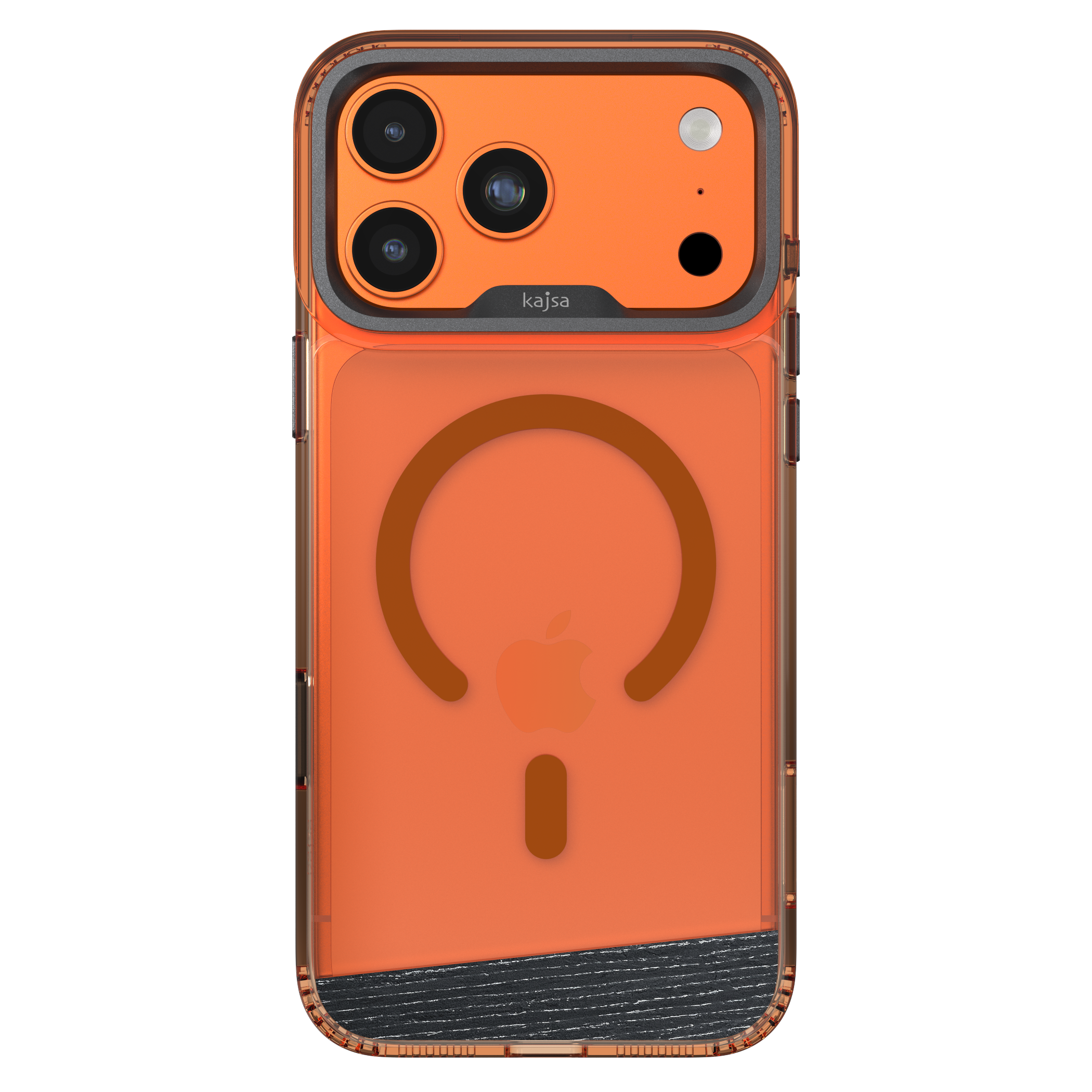 Trans-Shield Collection - Lumber Back Case for iPhone 17 (MagSafe Compatible)