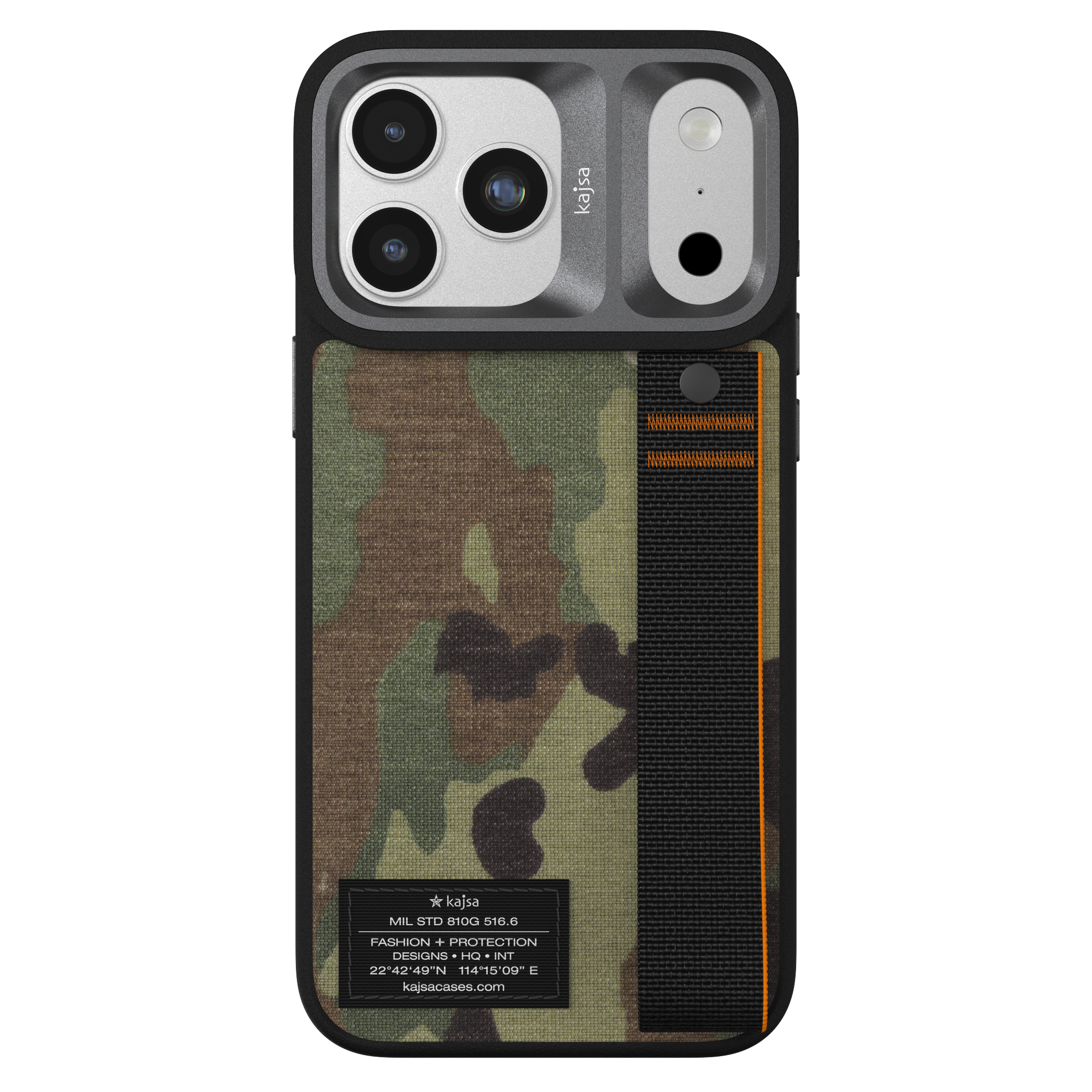 Military Collection - Straps Back Case for iPhone 17 (MagSafe Compatible)