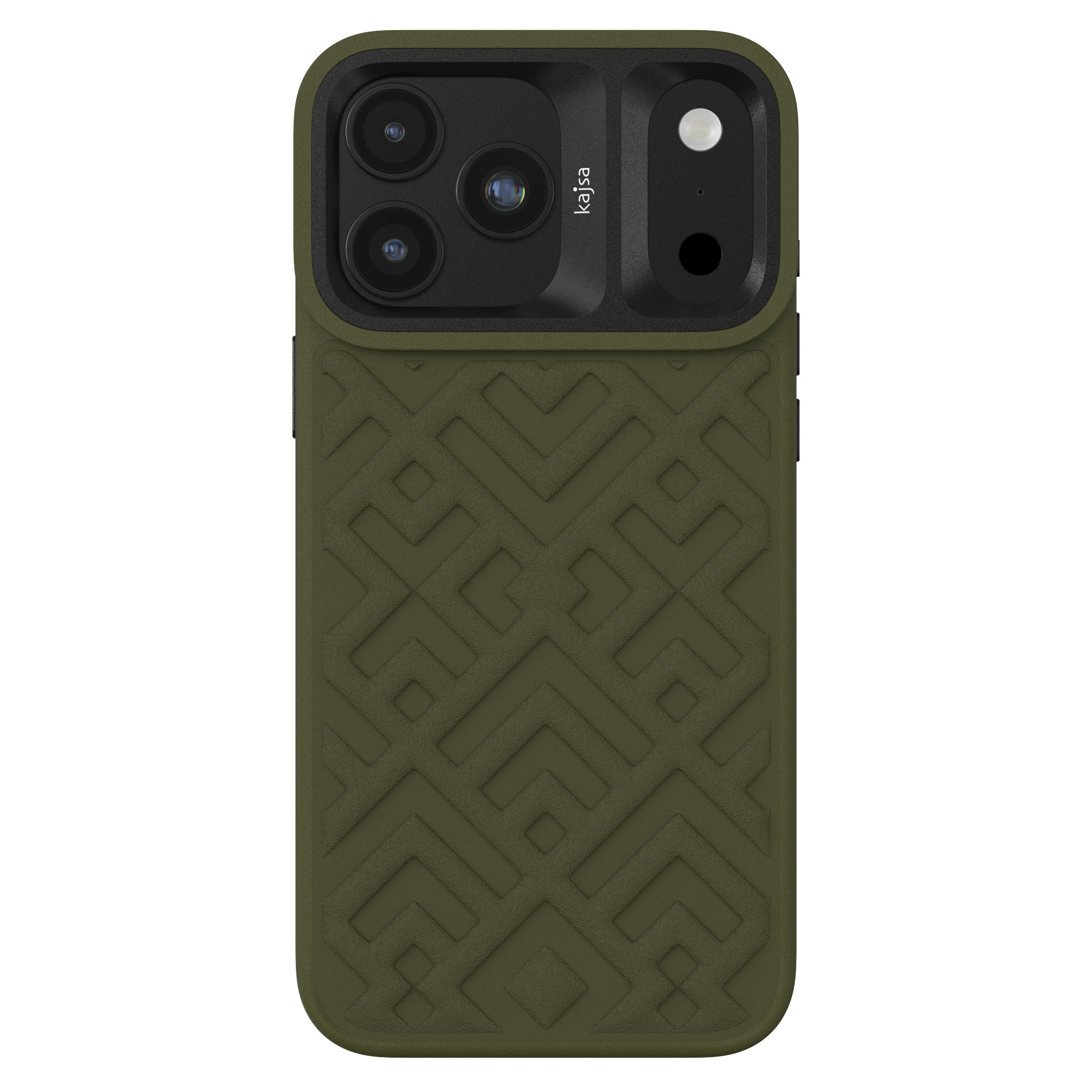 Briquette Collection - Rhombus Back Case for iPhone 18 (MagSafe Compatible)