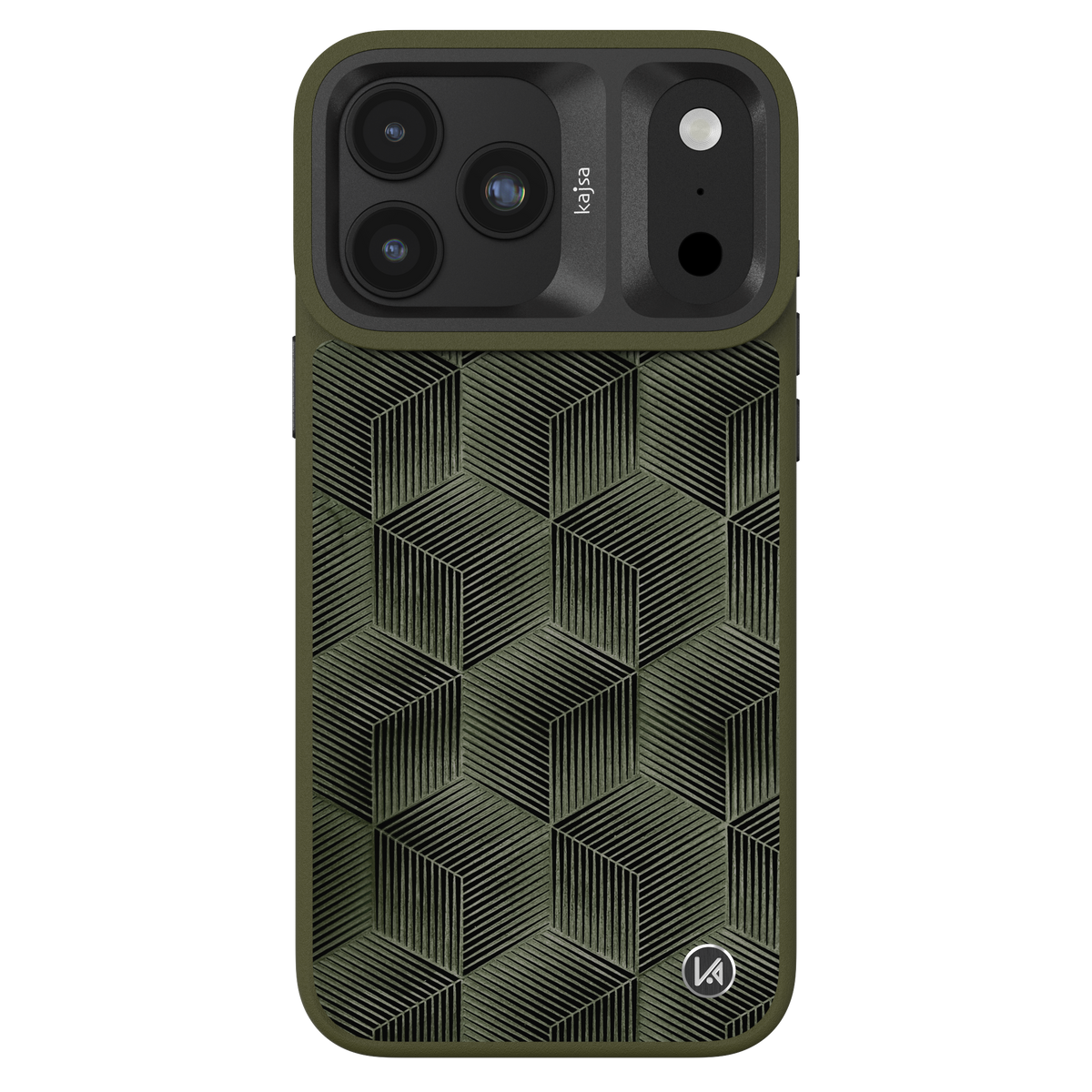 Splendid Series Collection - 3D Cube Pattern Back Case for iPhone 18 (MagSafe Compatible)