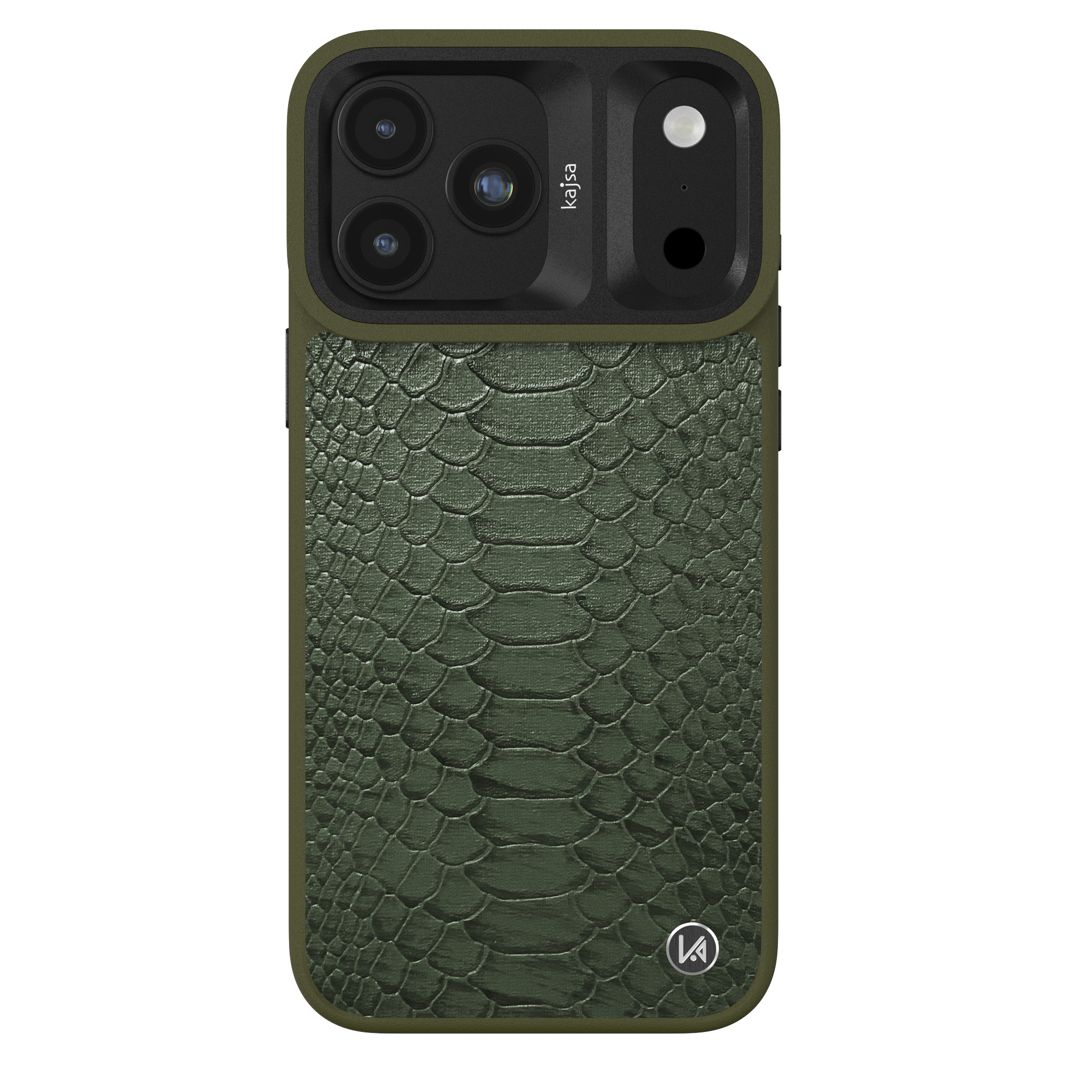 Glamorous Collection - Snake Pattern Back Case for iPhone 18 (MagSafe Compatible)