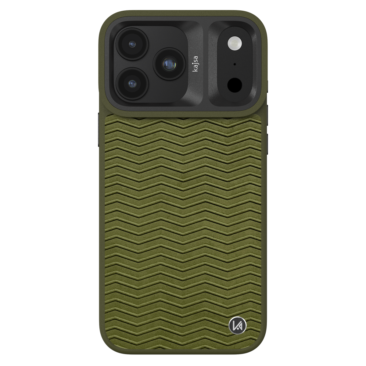 Preppie Collection - Matte Wave Back Case for iPhone 18 (MagSafe Compatible)