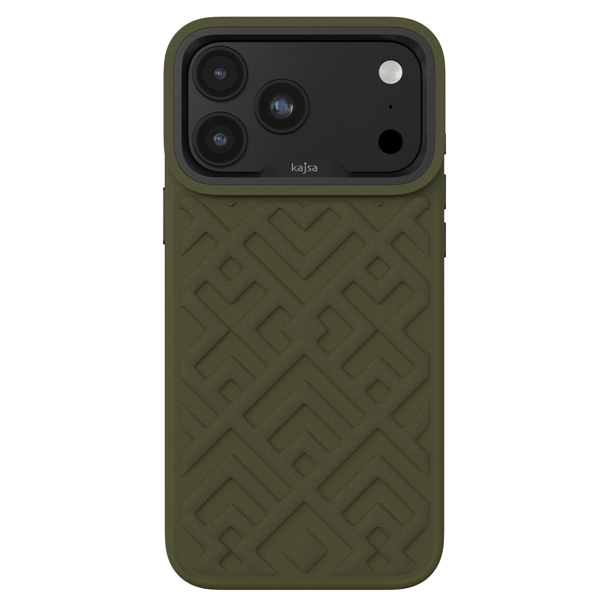 Briquette Collection - Rhombus Back Case for iPhone 18 (MagSafe Compatible)