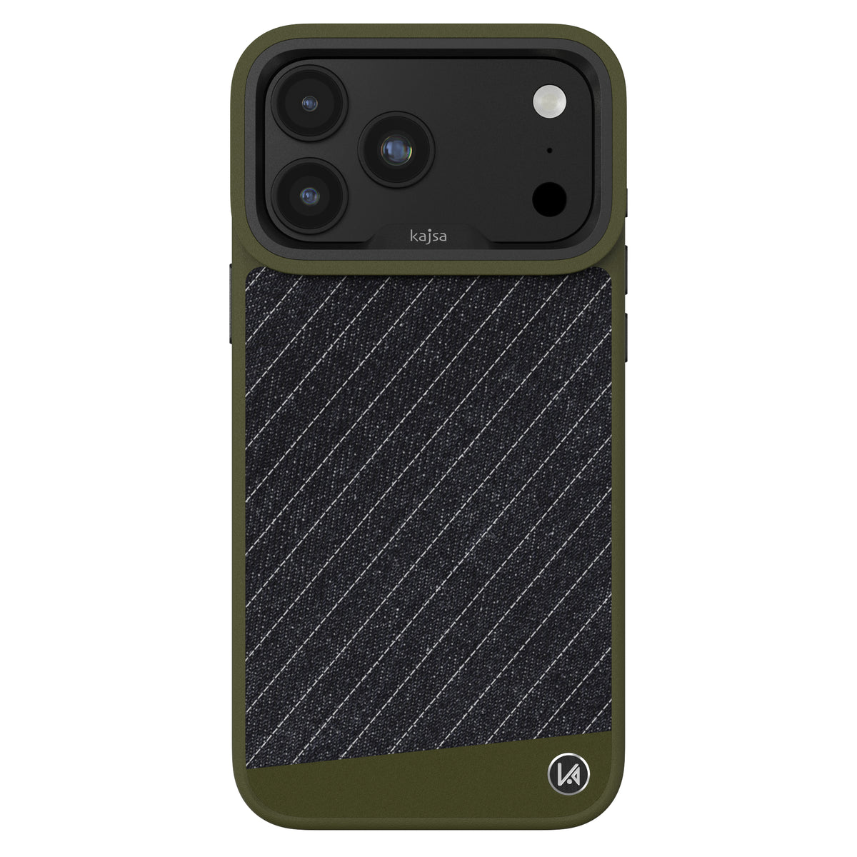 Denim Collection - Stripe Gentleman Back Case for iPhone 18 (MagSafe Compatible)