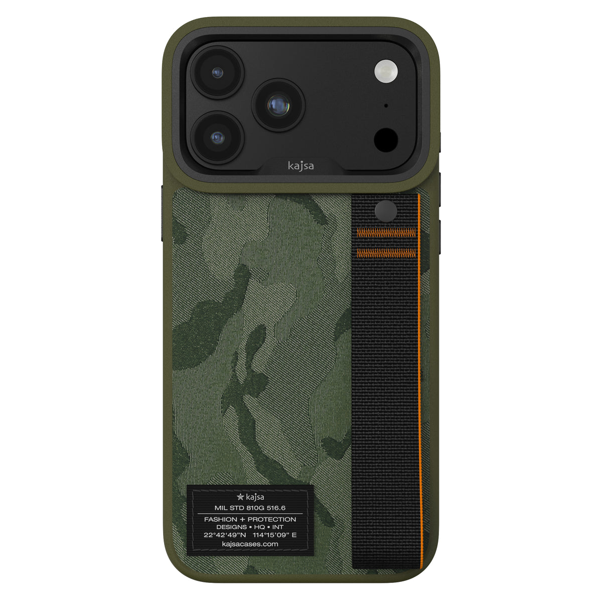 Outdoor Collection - Camo Satin Back Case for iPhone 18 (MagSafe Compatible)