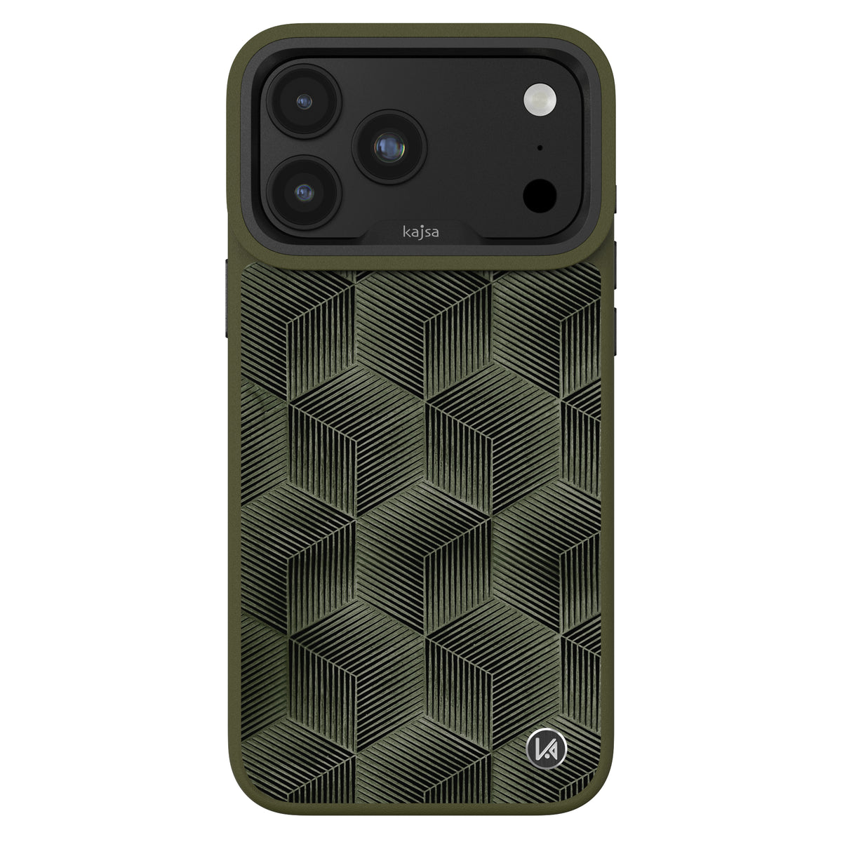 Splendid Series Collection - 3D Cube Pattern Back Case for iPhone 18 (MagSafe Compatible)