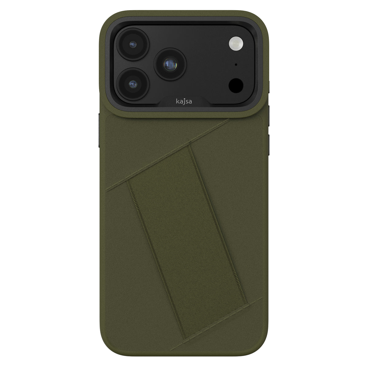 Preppie Collection - Elastic Hand Grip back case for iPhone 18