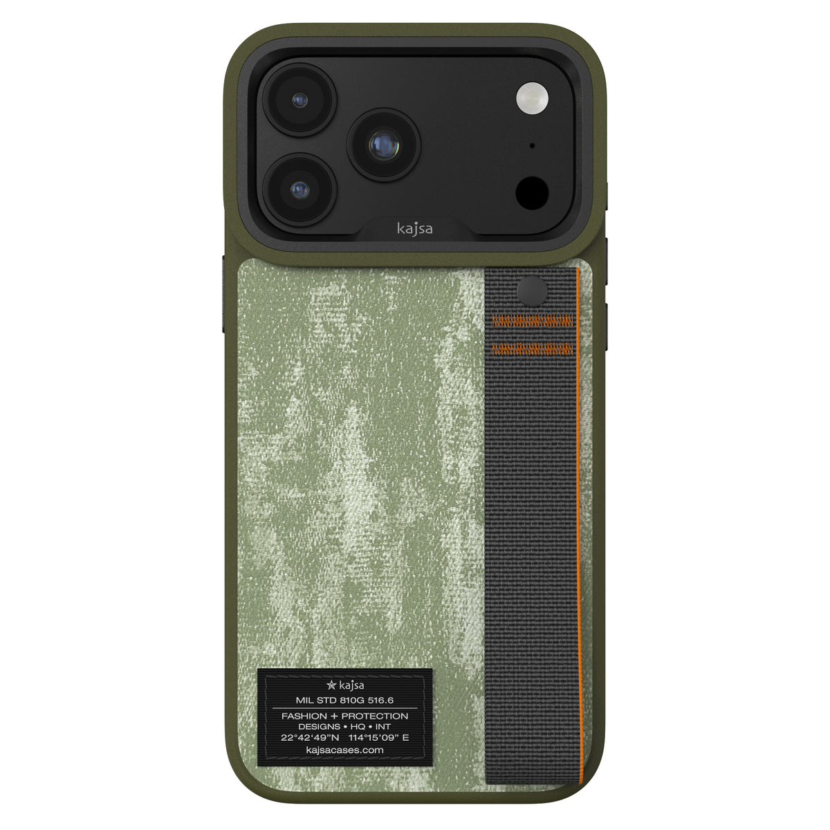 Outdoor Collection - Tie Dye Straps Back Case for iPhone 18 (MagSafe Compatible)