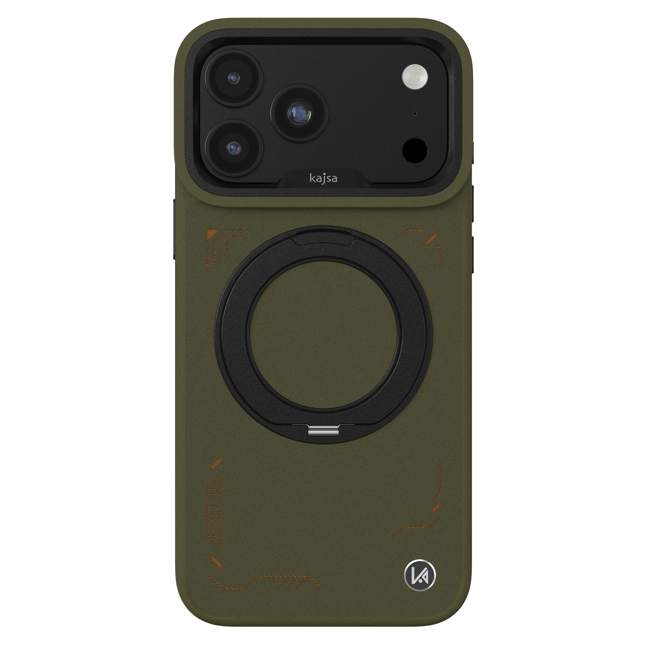 GeoRing Collection - Circuit Back Case for iPhone 18 (MagSafe Compatible)